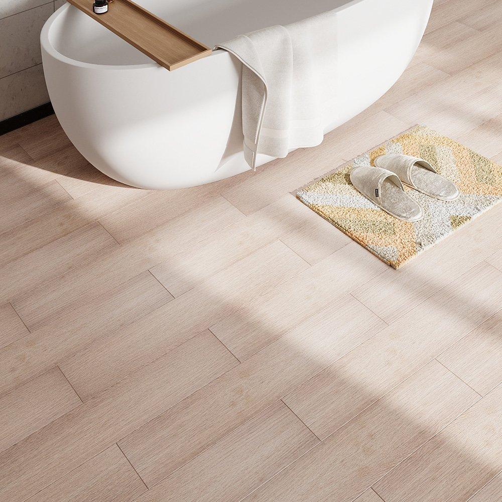 Brown - LIFE IDEAS - 20Pcs 12mm Thickness HDF Flooring - 1