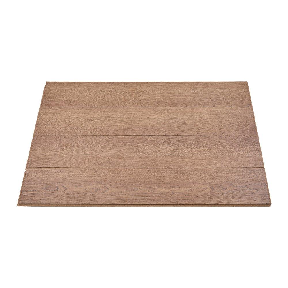 Brown - LIFE IDEAS - 20Pcs 12mm Thickness HDF Flooring - 3