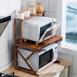 LIFE IDEAS Wooden Spice Rack Organizer