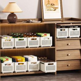 LIFE IDEAS Collapsible Expandable Storage Bin Organiser