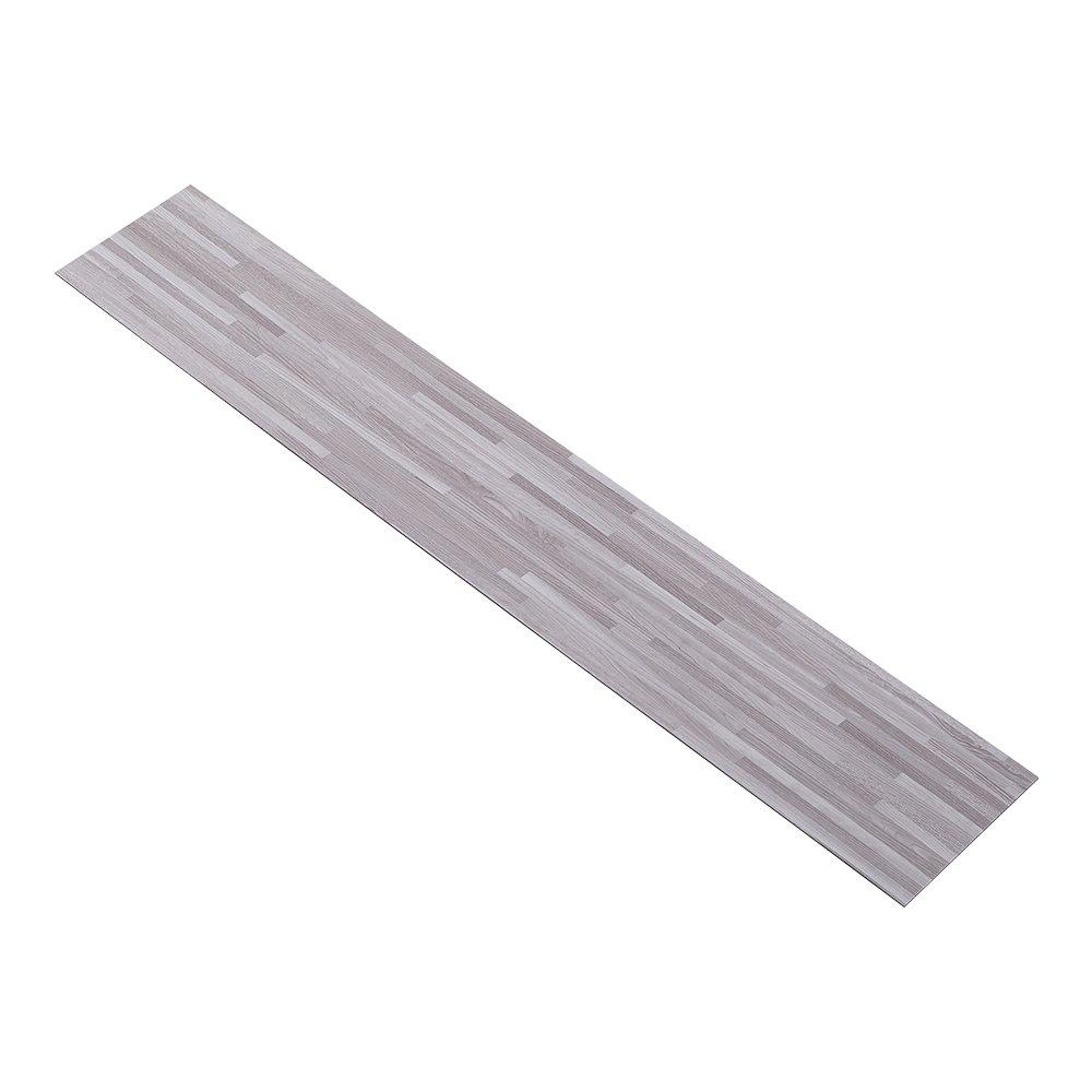 Grey - LIFE IDEAS - Rustic Wood Grain Self-adhesive PVC Flooring - 4