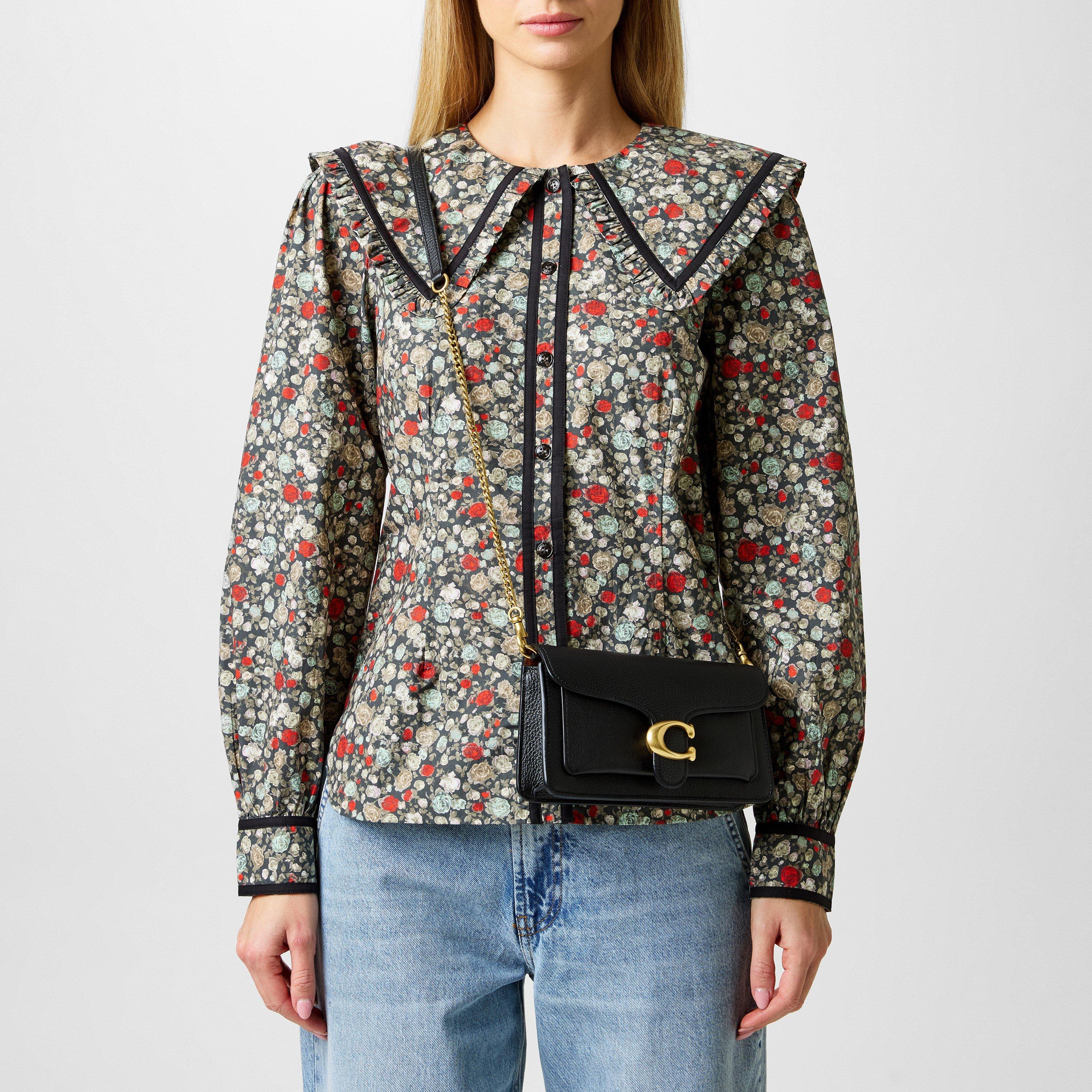 b4/black - Coach - Women's Tabby Chain Clutch Bag - 2