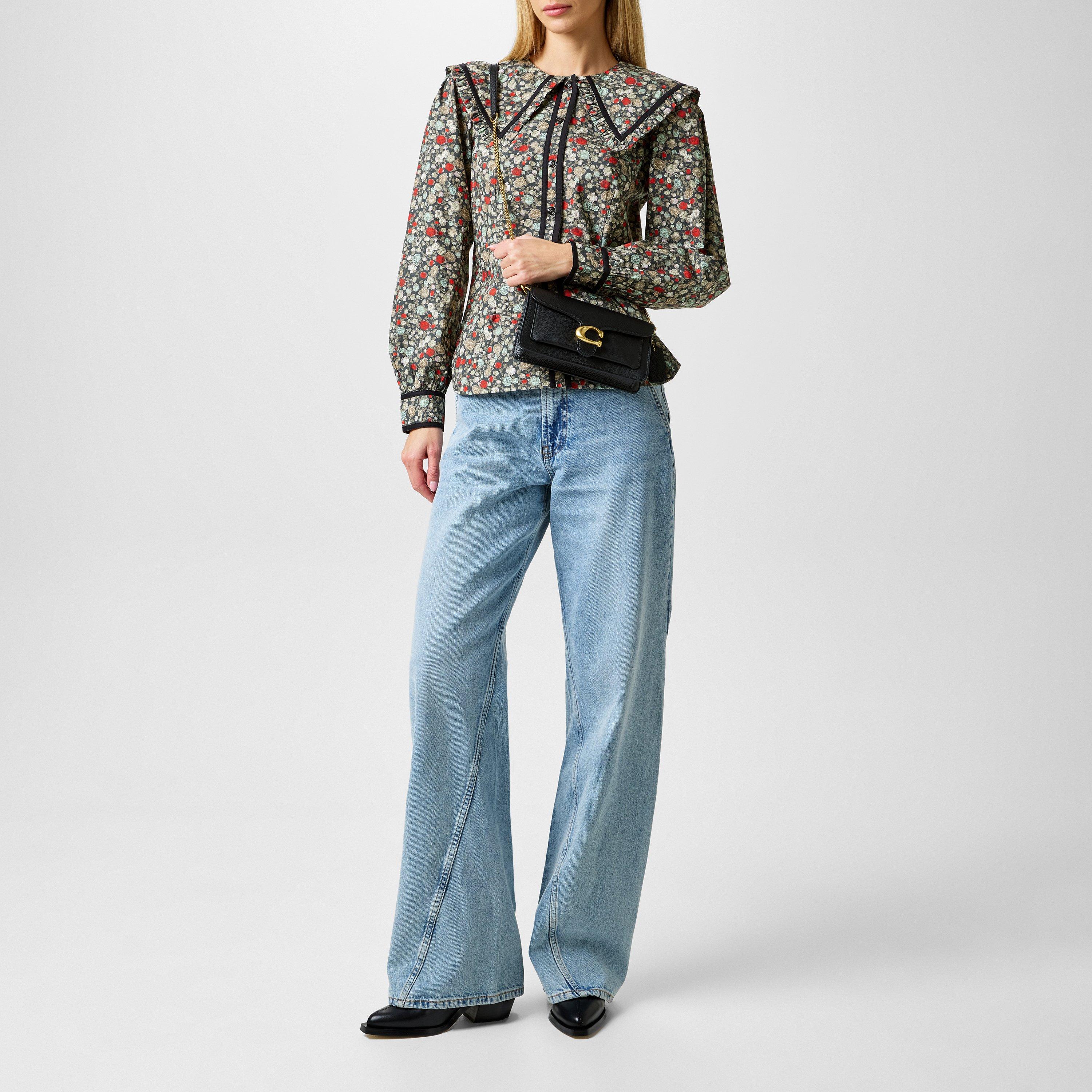 b4/black - Coach - Women's Tabby Chain Clutch Bag - 6