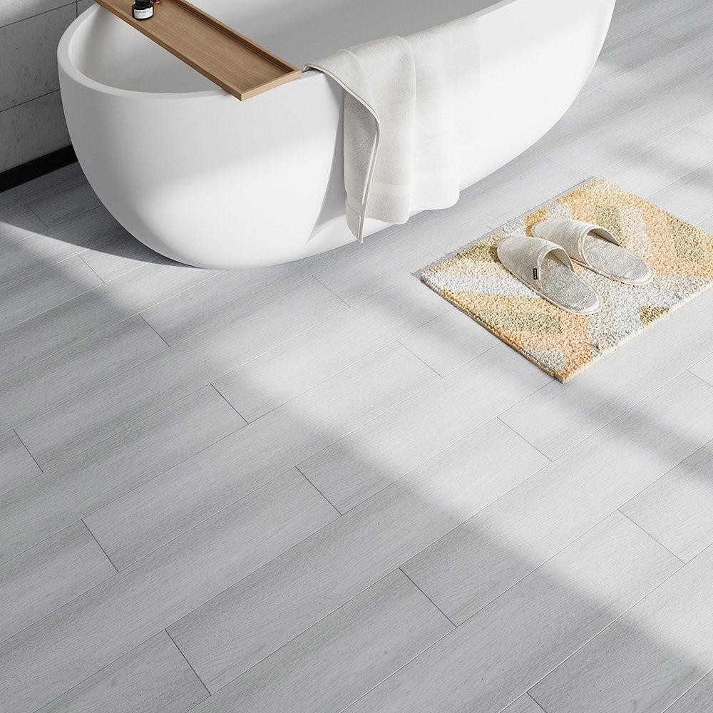 Grey - LIFE IDEAS - 20Pcs 12mm Thickness HDF Flooring - 1