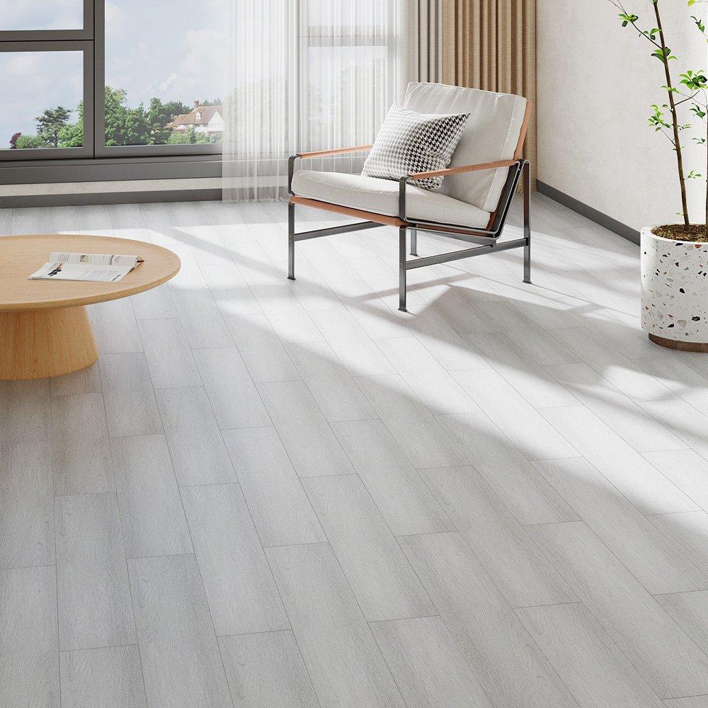 Grey - LIFE IDEAS - 20Pcs 12mm Thickness HDF Flooring - 2