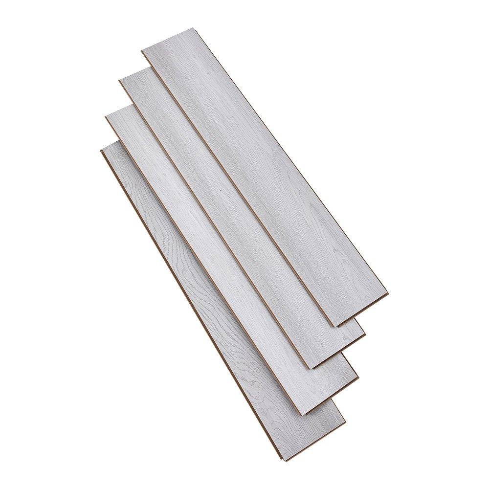 Grey - LIFE IDEAS - 20Pcs 12mm Thickness HDF Flooring - 4