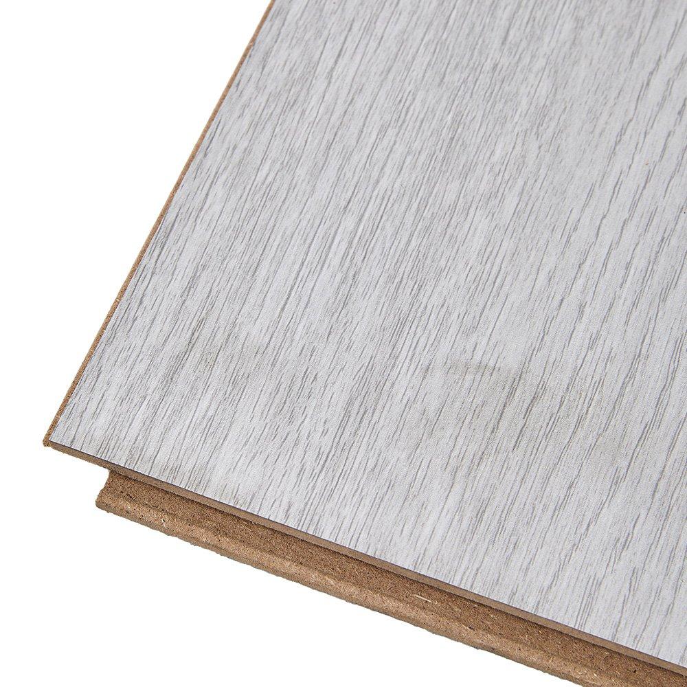 Grey - LIFE IDEAS - 20Pcs 12mm Thickness HDF Flooring - 6