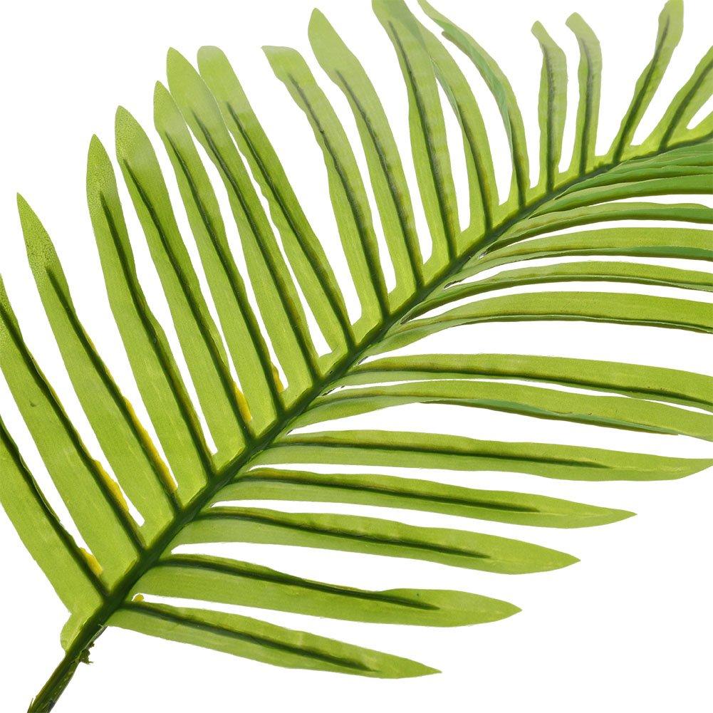 Green - LIFE IDEAS - 150cm Bamboo Palm Tree Indoor Plant Pot - 3