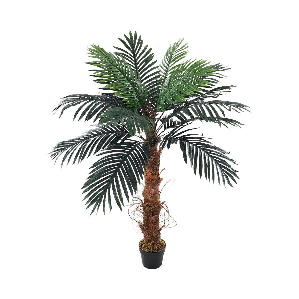 Green - LIFE IDEAS - Simulated Palm Tree Decor with Pot - 3