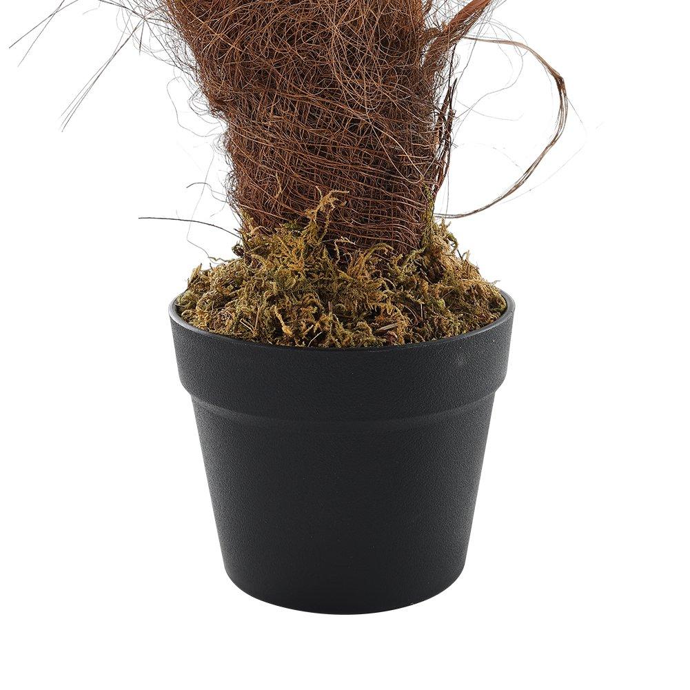Green - LIFE IDEAS - Simulated Palm Tree Decor with Pot - 6