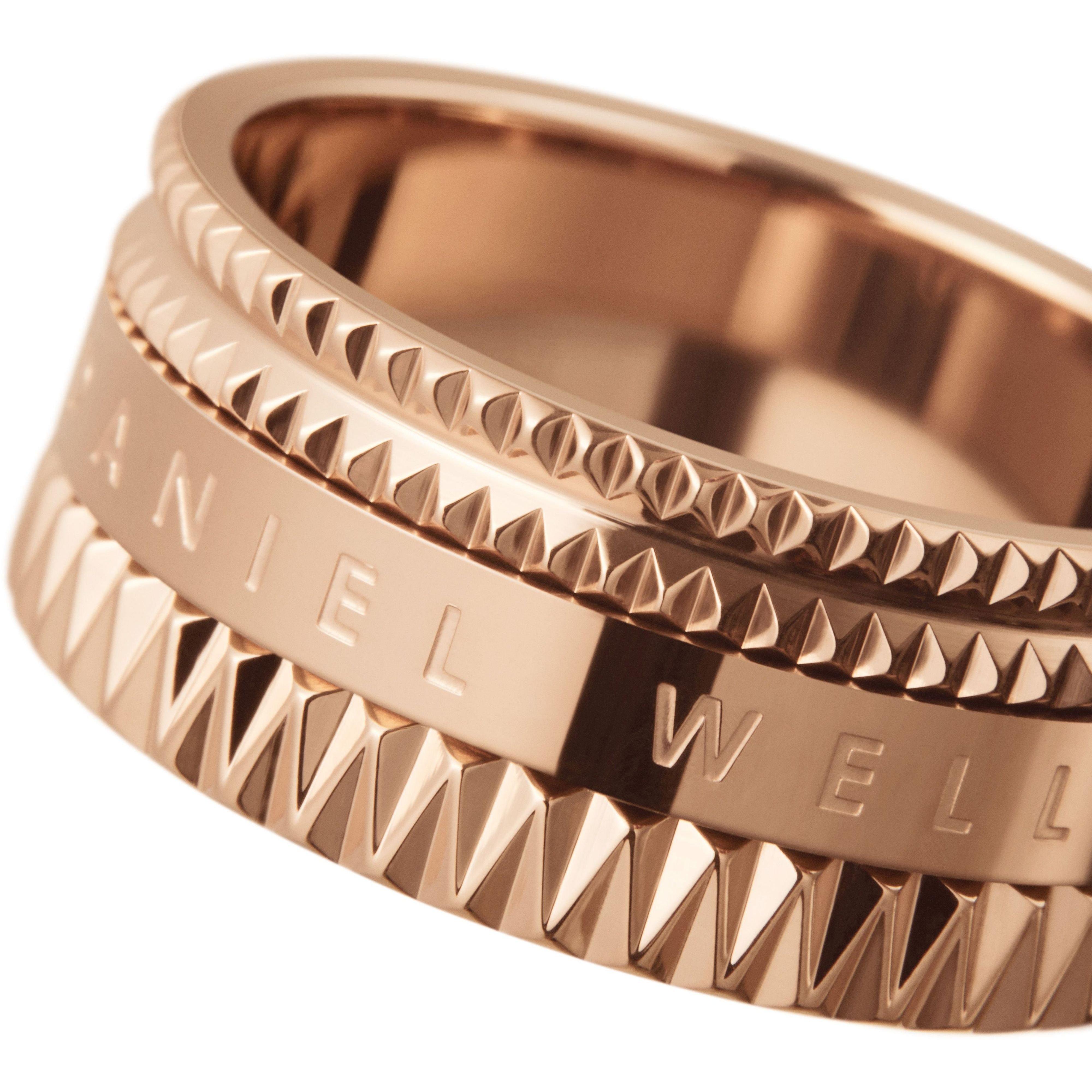 Rose Gold - Daniel Wellington - Elevation Stainless Steel Ring - 2
