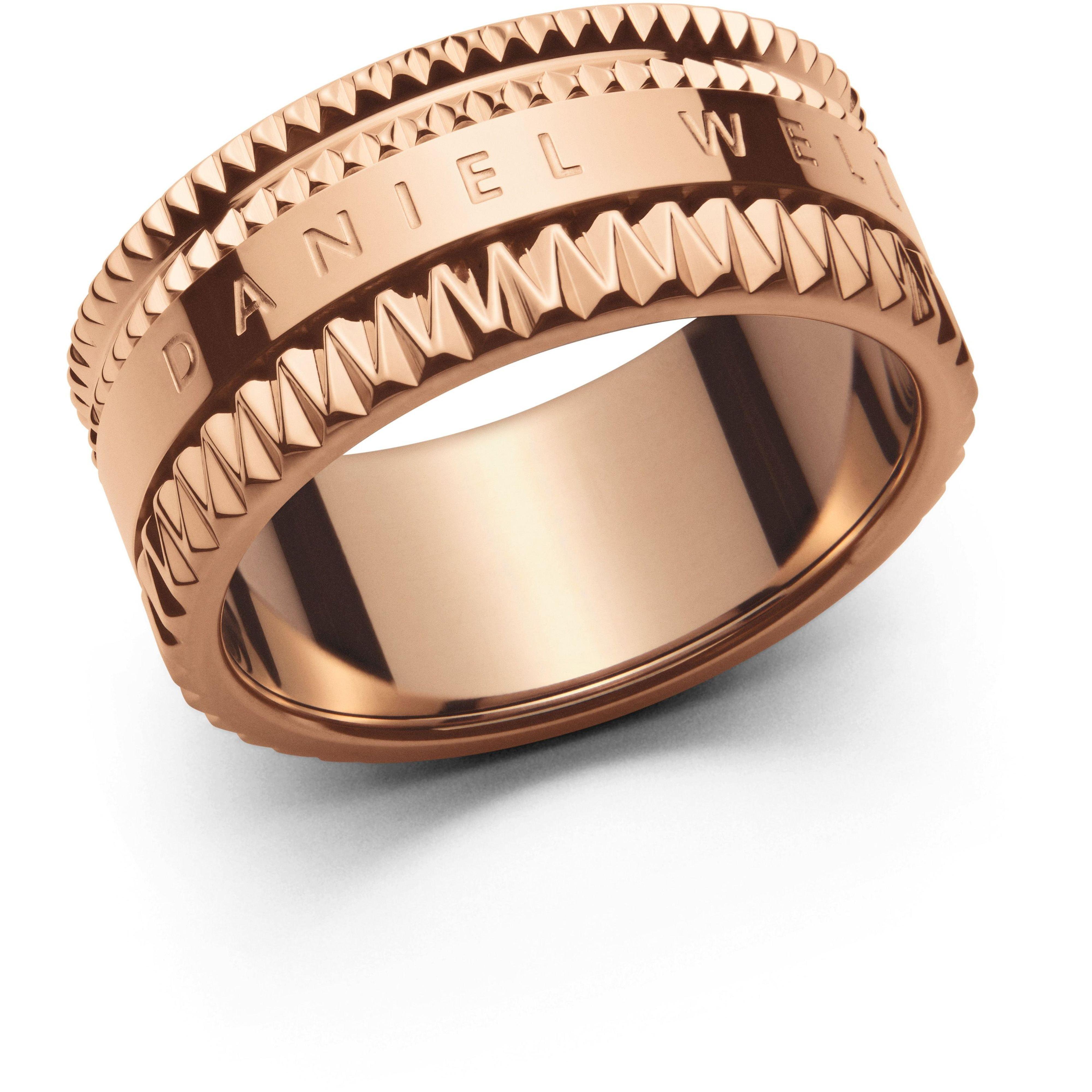 Rose Gold - Daniel Wellington - Elevation Stainless Steel Ring - 3