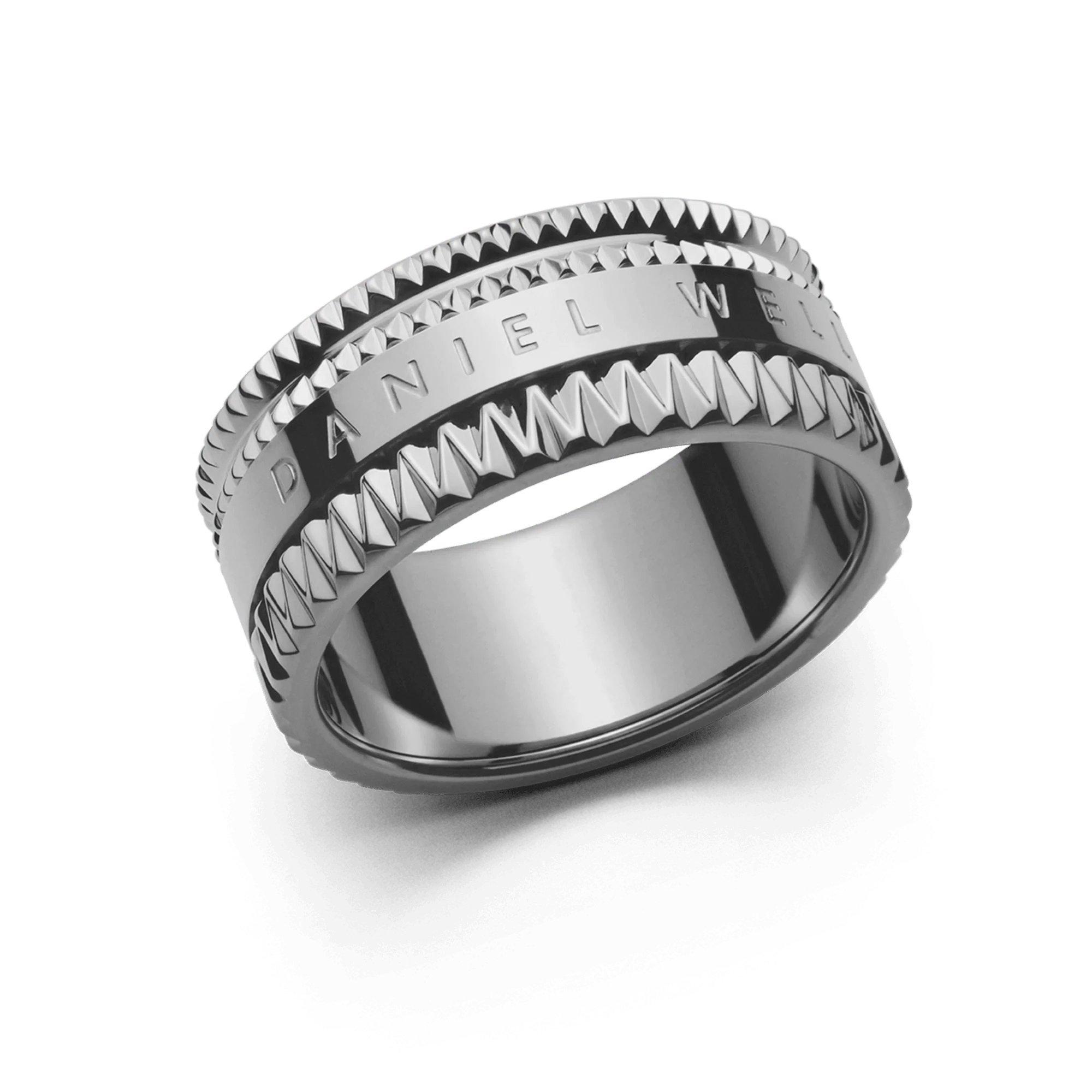 Silver - Daniel Wellington - Elevation Stainless Steel Ring - 1