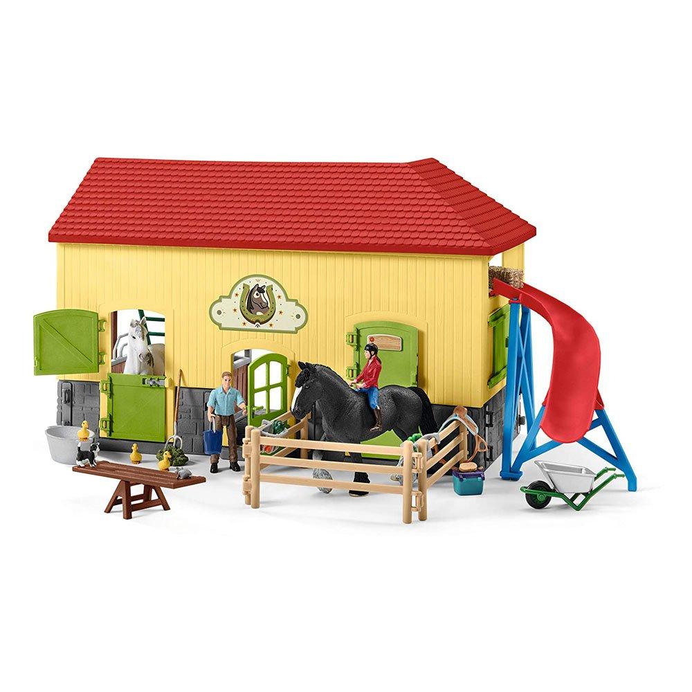 Multi - Schleich - Childrens Horse Stable with Accessories - 2