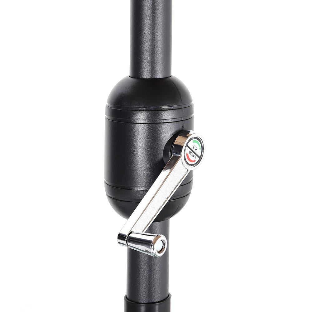 Beige - Breeins - Patio Umbrella Large 3M Traditional Parasol - 9