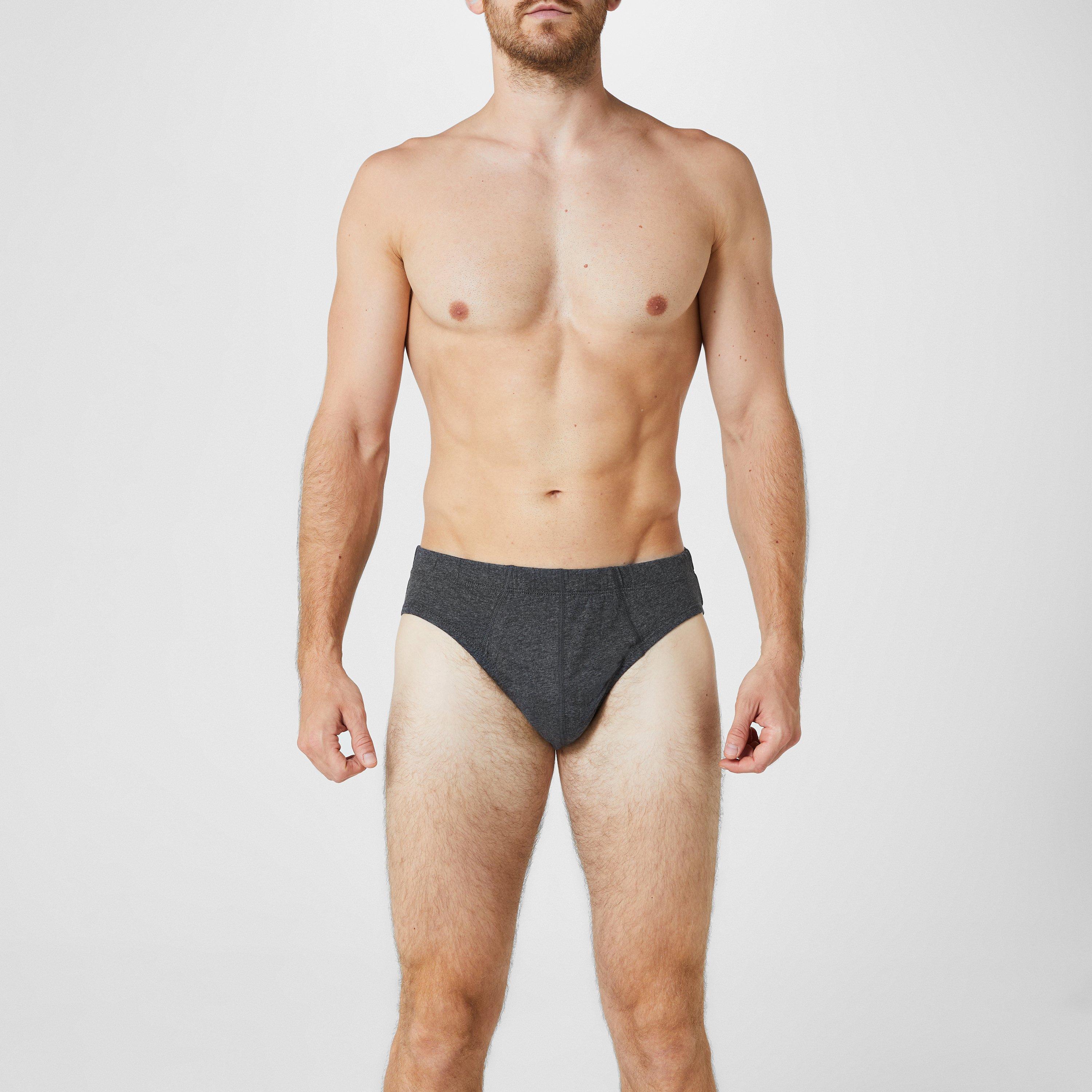 Grijs Multi - Donnay - Essential Mens 5-Pack Briefs - 2