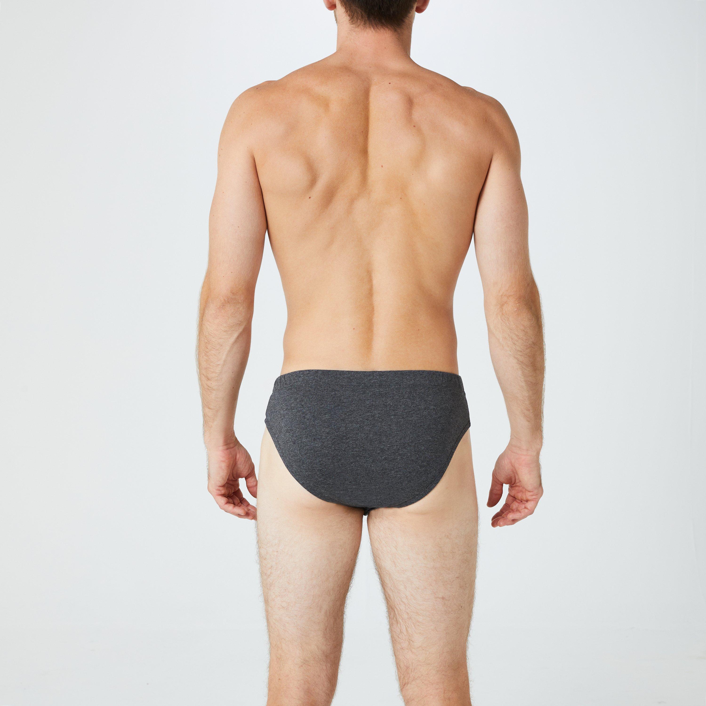 Grijs Multi - Donnay - Essential Mens 5-Pack Briefs - 3