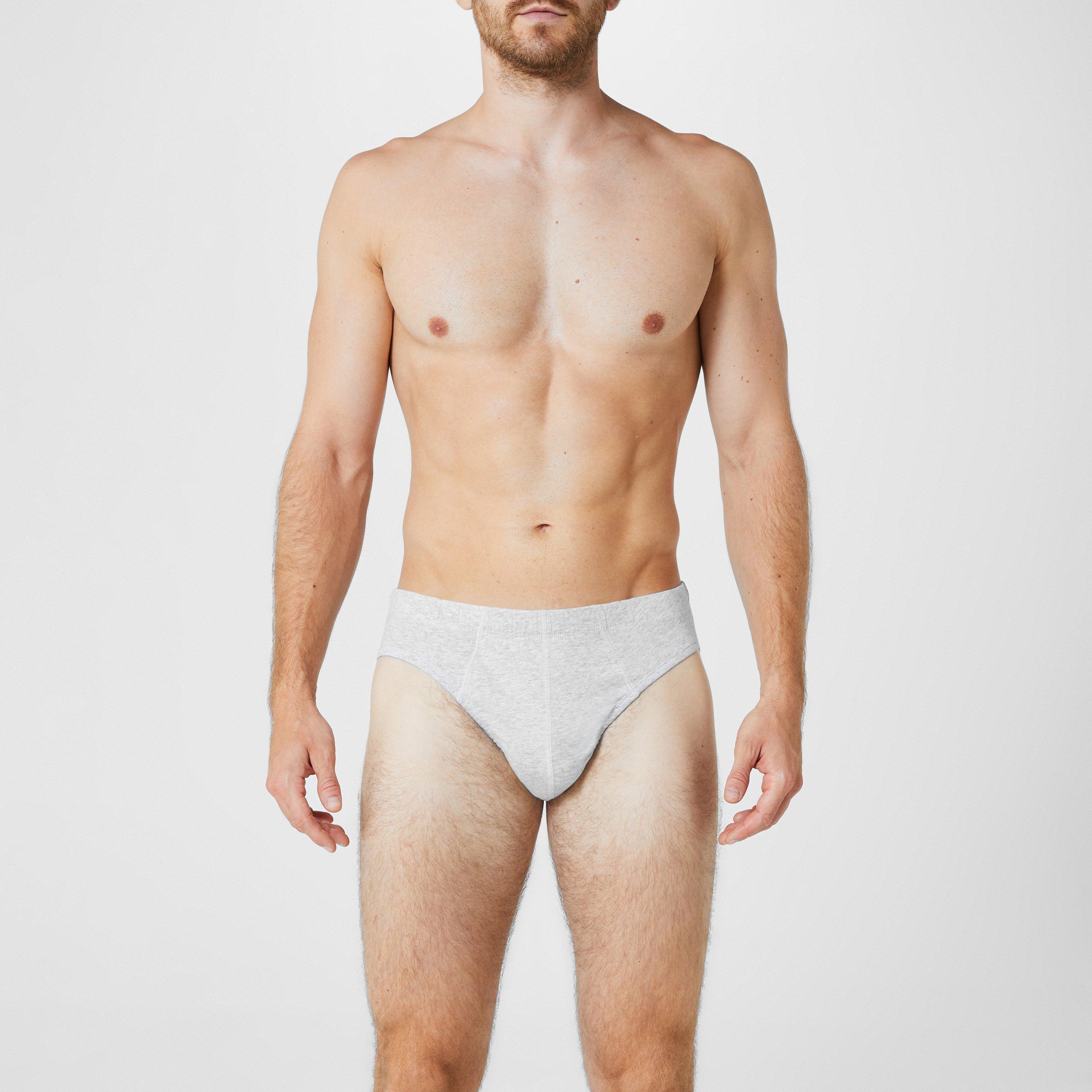 Grijs Multi - Donnay - Essential Mens 5-Pack Briefs - 4