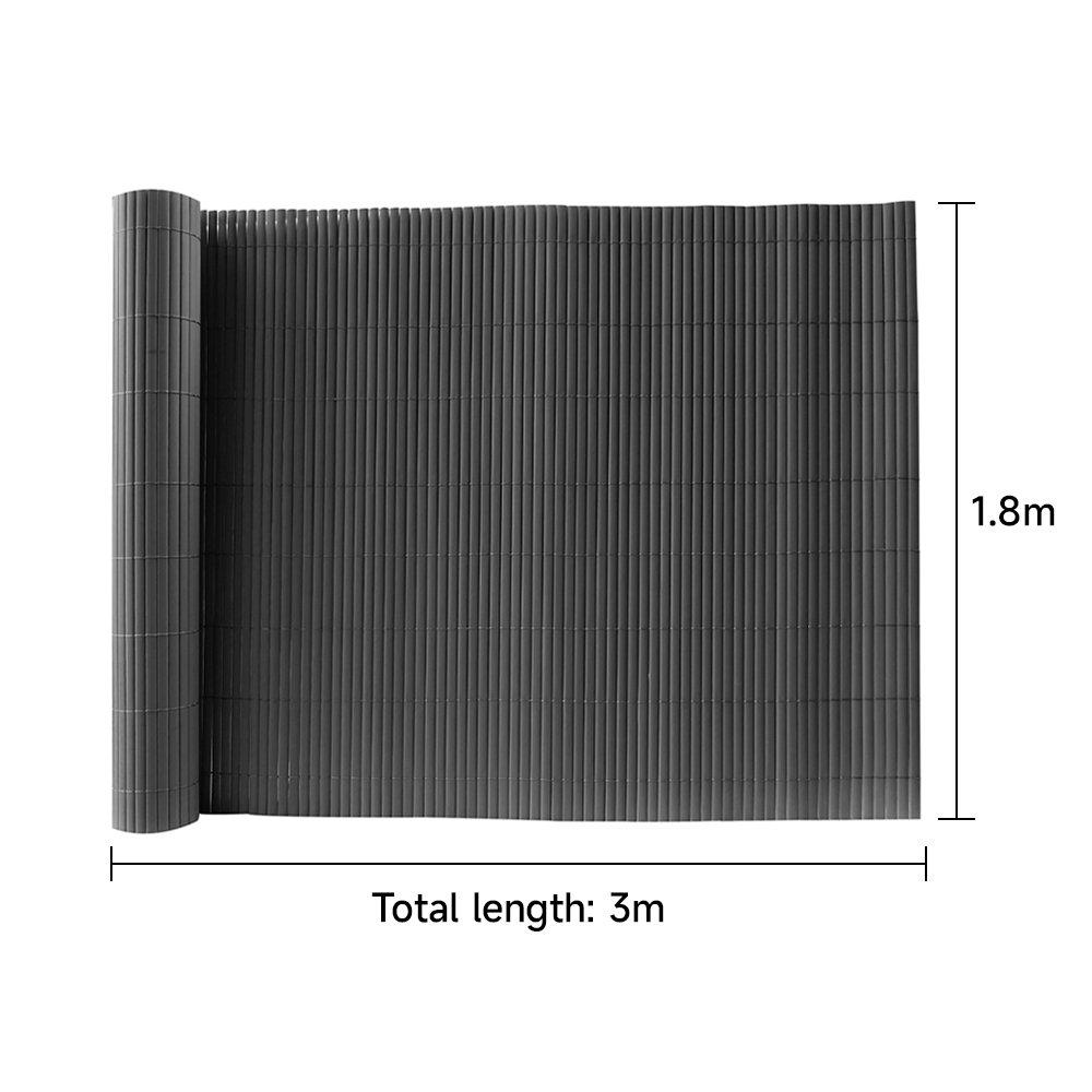 Breeins | 1.8 x 3 m PVC Privacy Fence Sun-Block Panel Screen | Sports ...