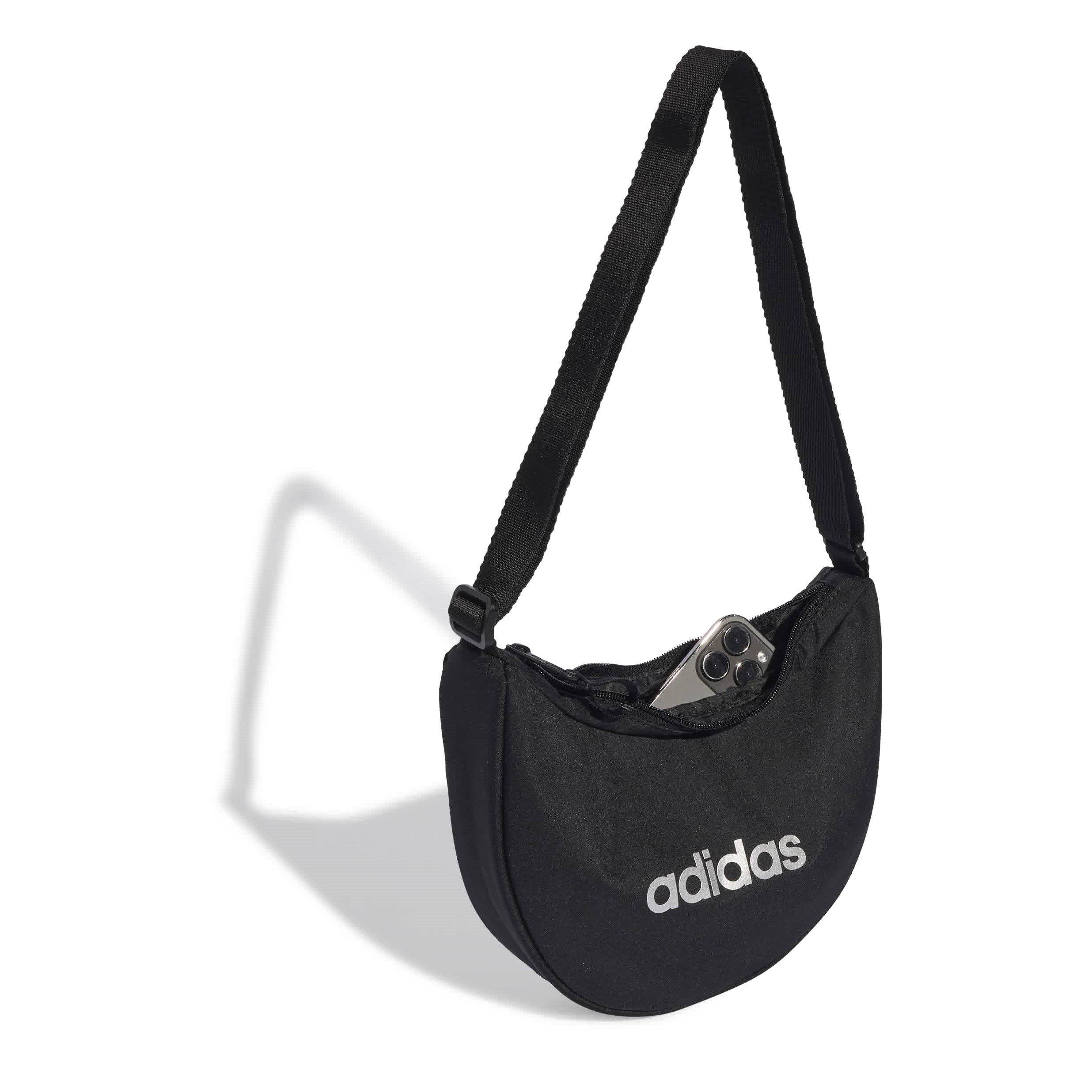 Black/Slvr Met - adidas - Adidas Ess Pouch Ld63 - 4