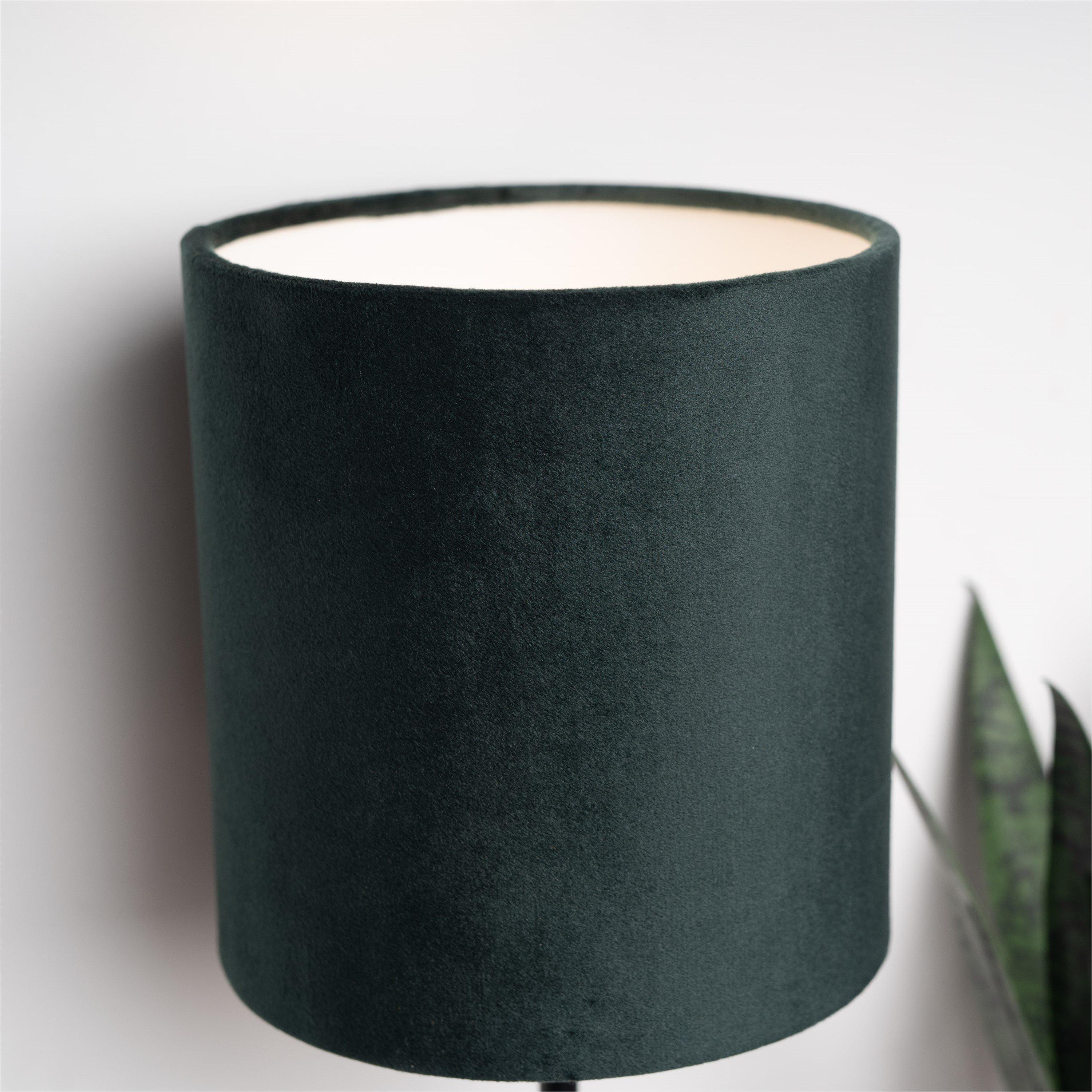 Green - K Living - Hove Table Lamp with Green Shade - 5