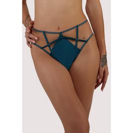 Playful Promises Ramona Teal High Waist Brief