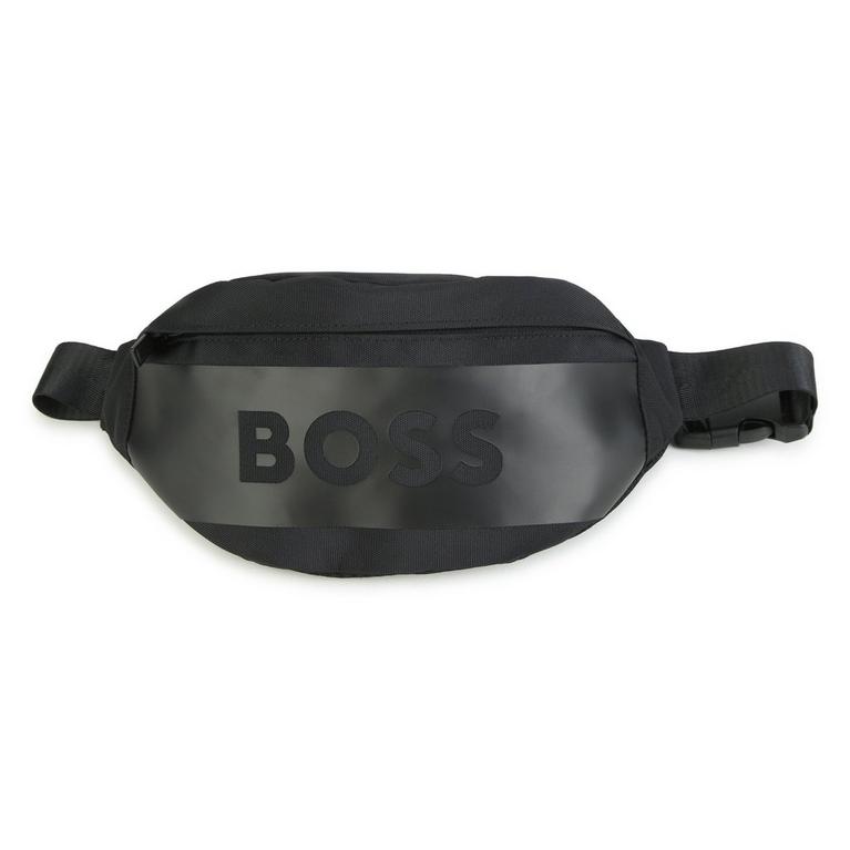 Noir 09B - Boss - Burberry grainy leather Pocket messenger bag - 1
