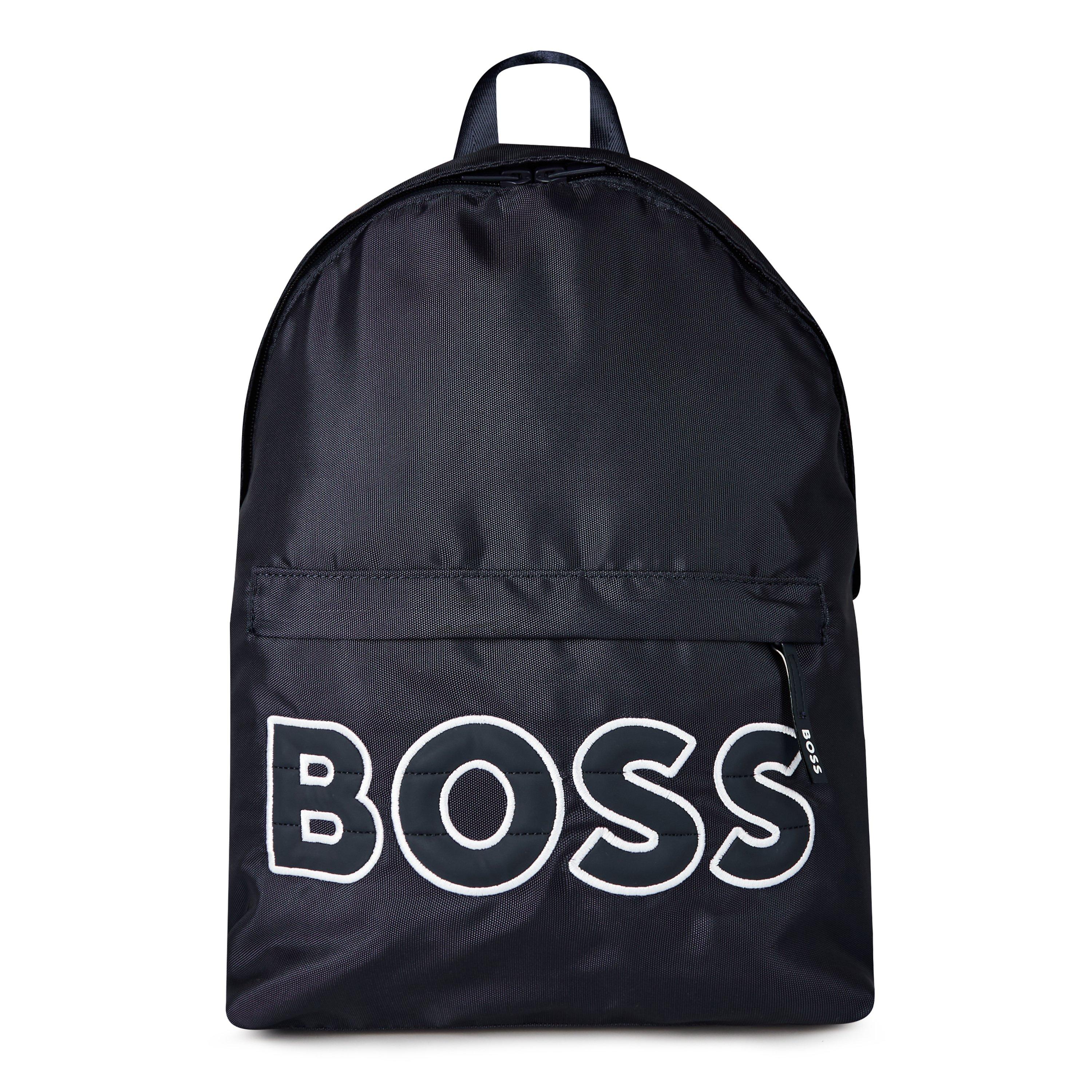 Marineblauw 849 - Boss - Kids Logo Backpack, Bold Print - 1