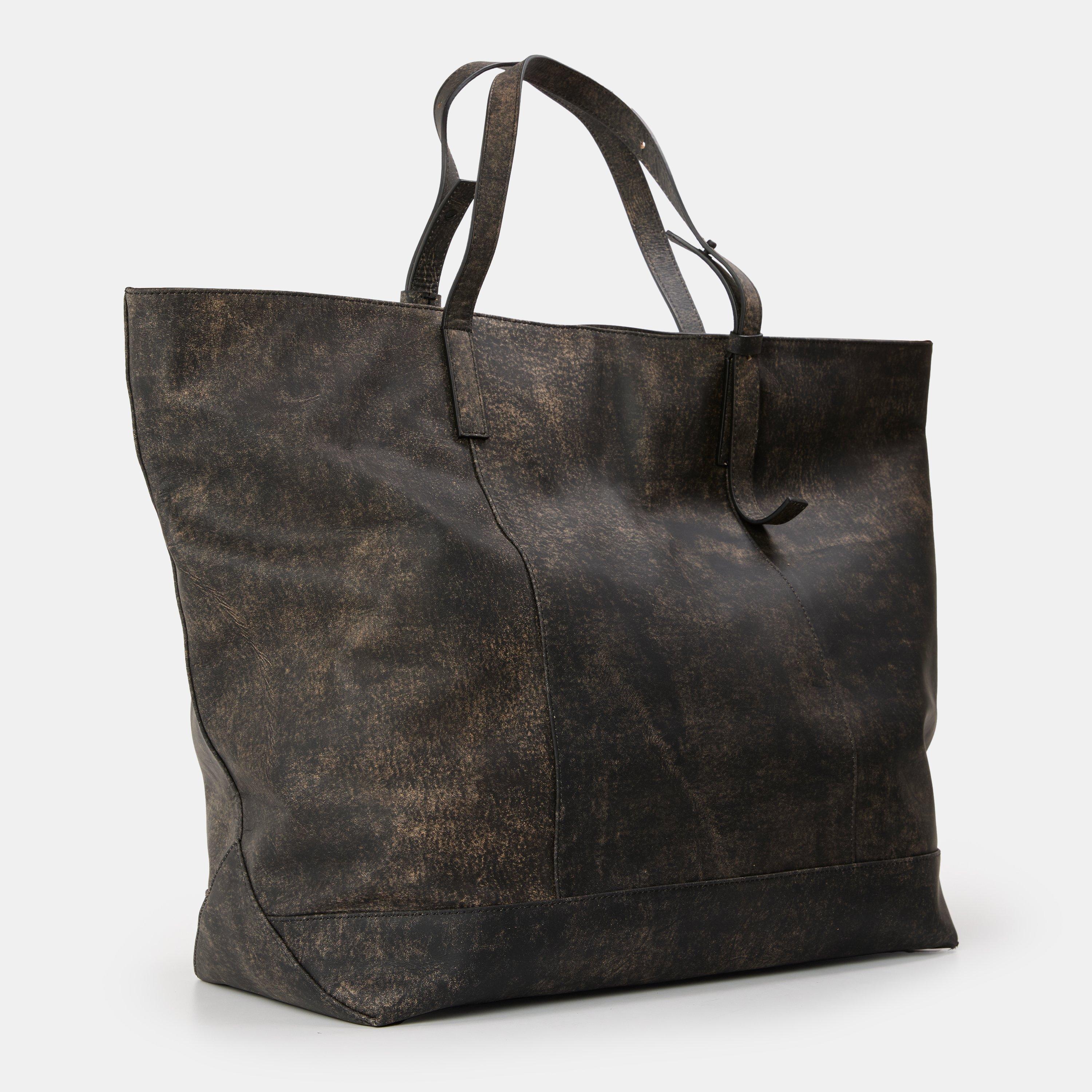 Brown - Represent - Men's Leather Tote Bag - 2