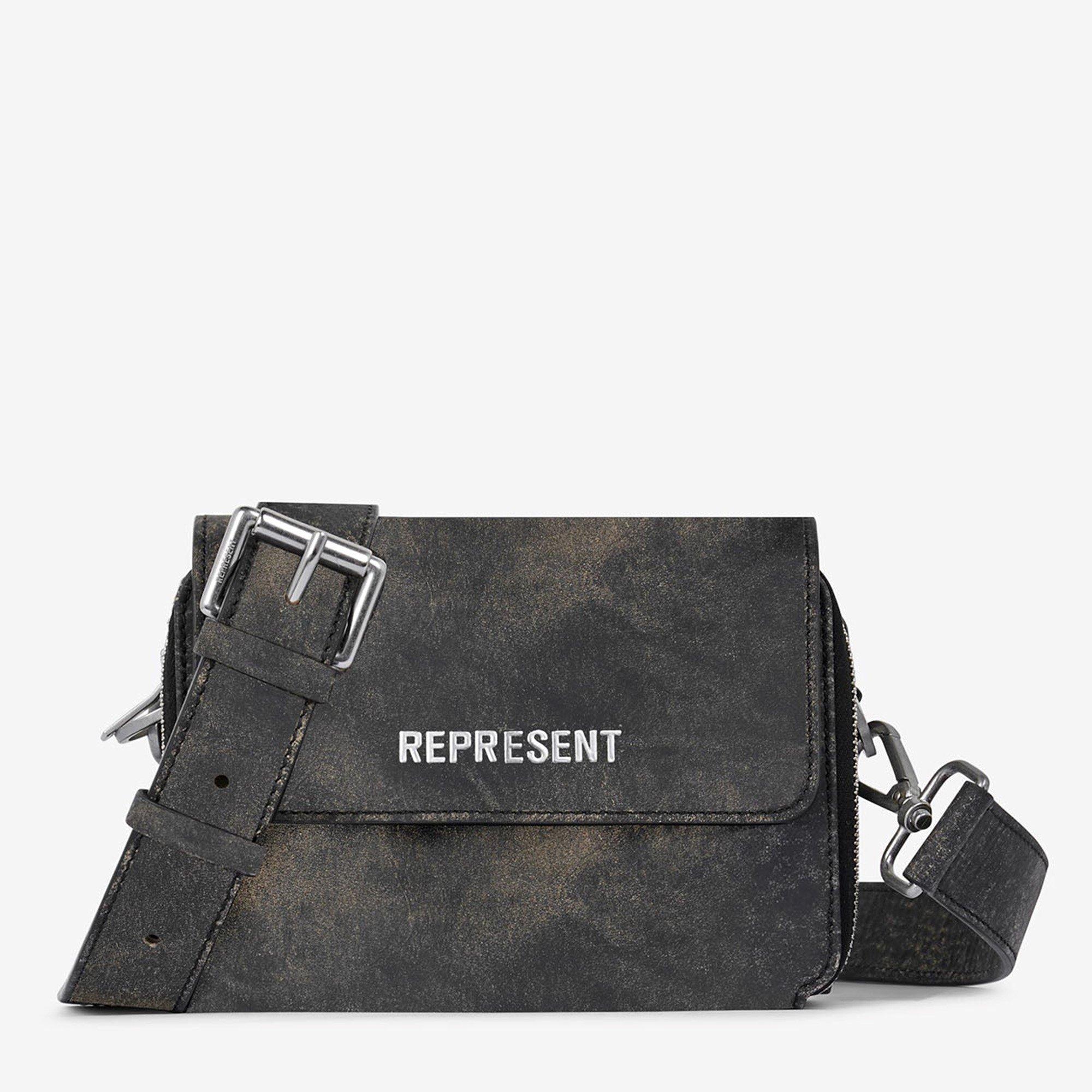 Brown - Represent - Men's Leather Camera Bag