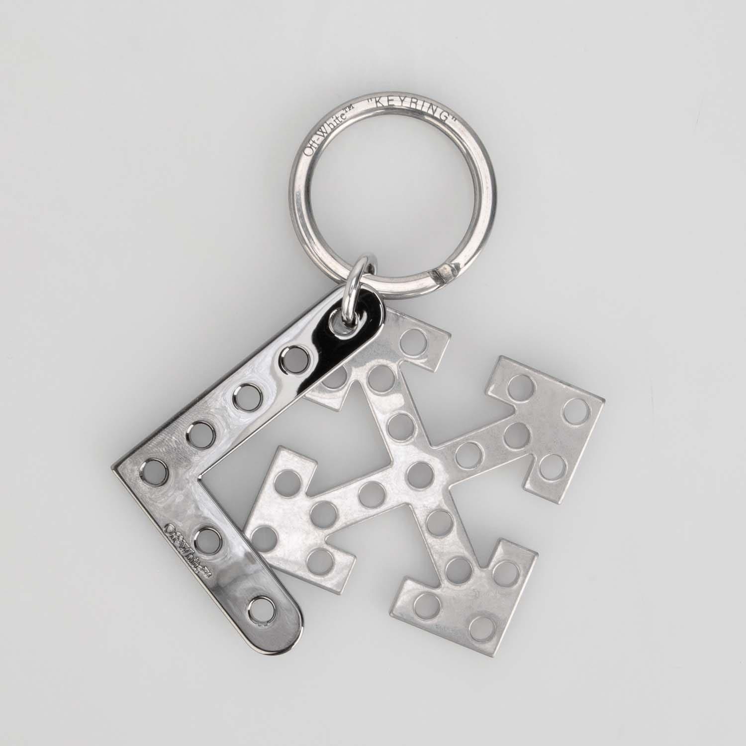 Silver - Off White - Arrow Charm - 2