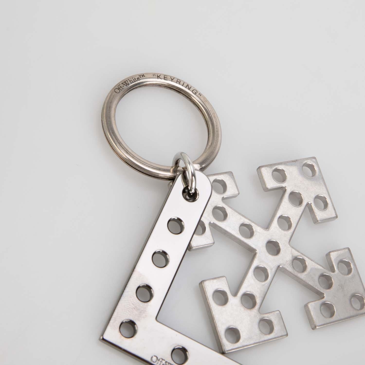 Silver - Off White - Arrow Charm - 3