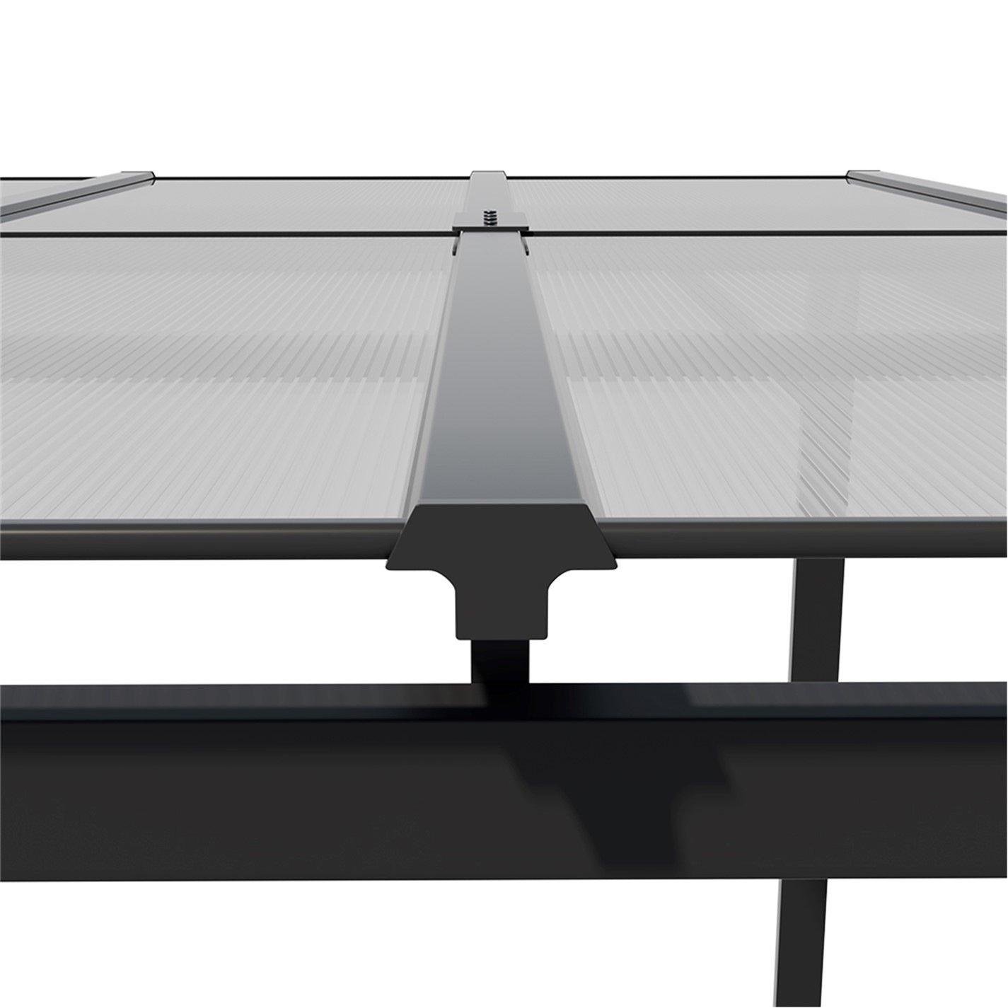 Grey - Breeins - Wall-Mounted Patio Canopy - 8