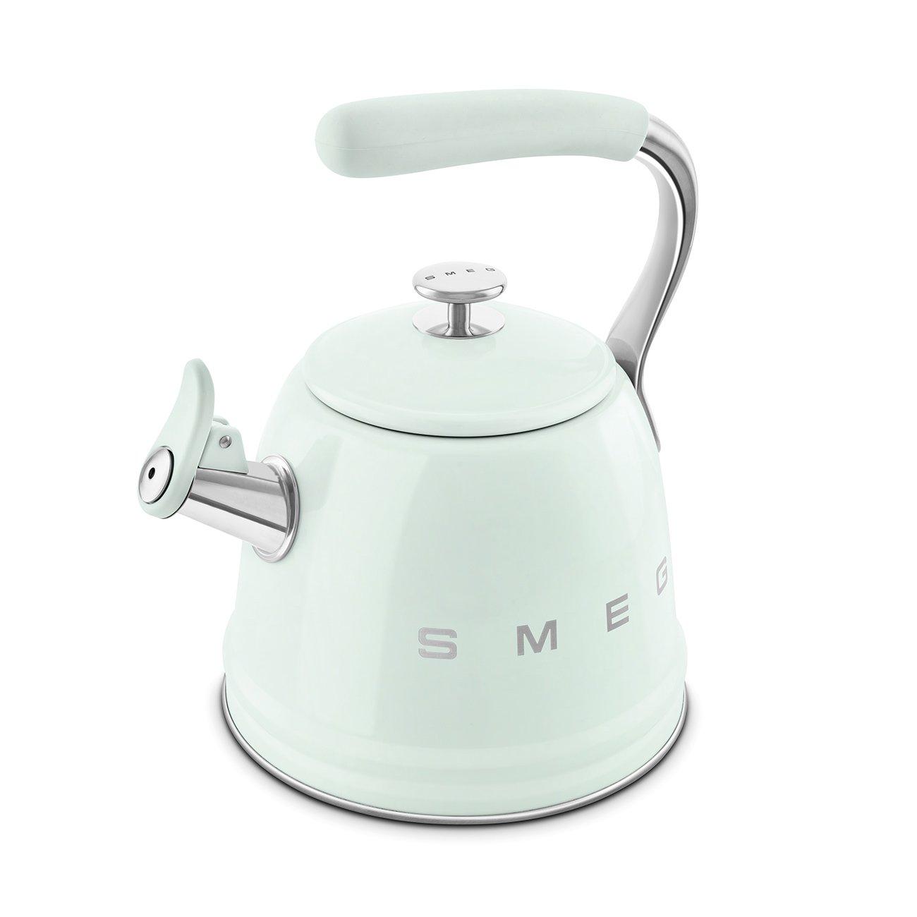 Pastel Green - Smeg - Whistling Kettle in Pastel Green - 5