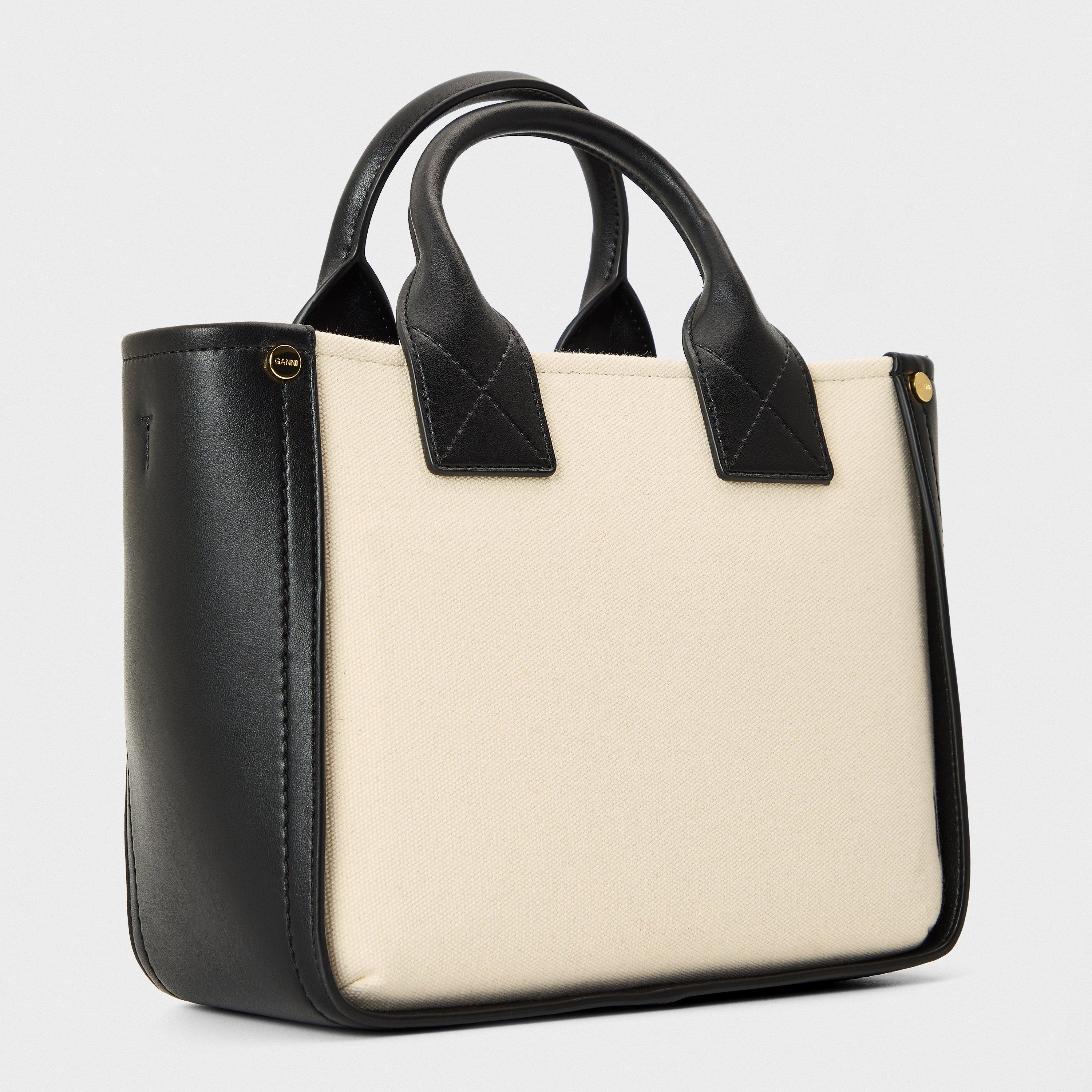 Black - Ganni - Ganni S Pocket Tote Ld61 - 2
