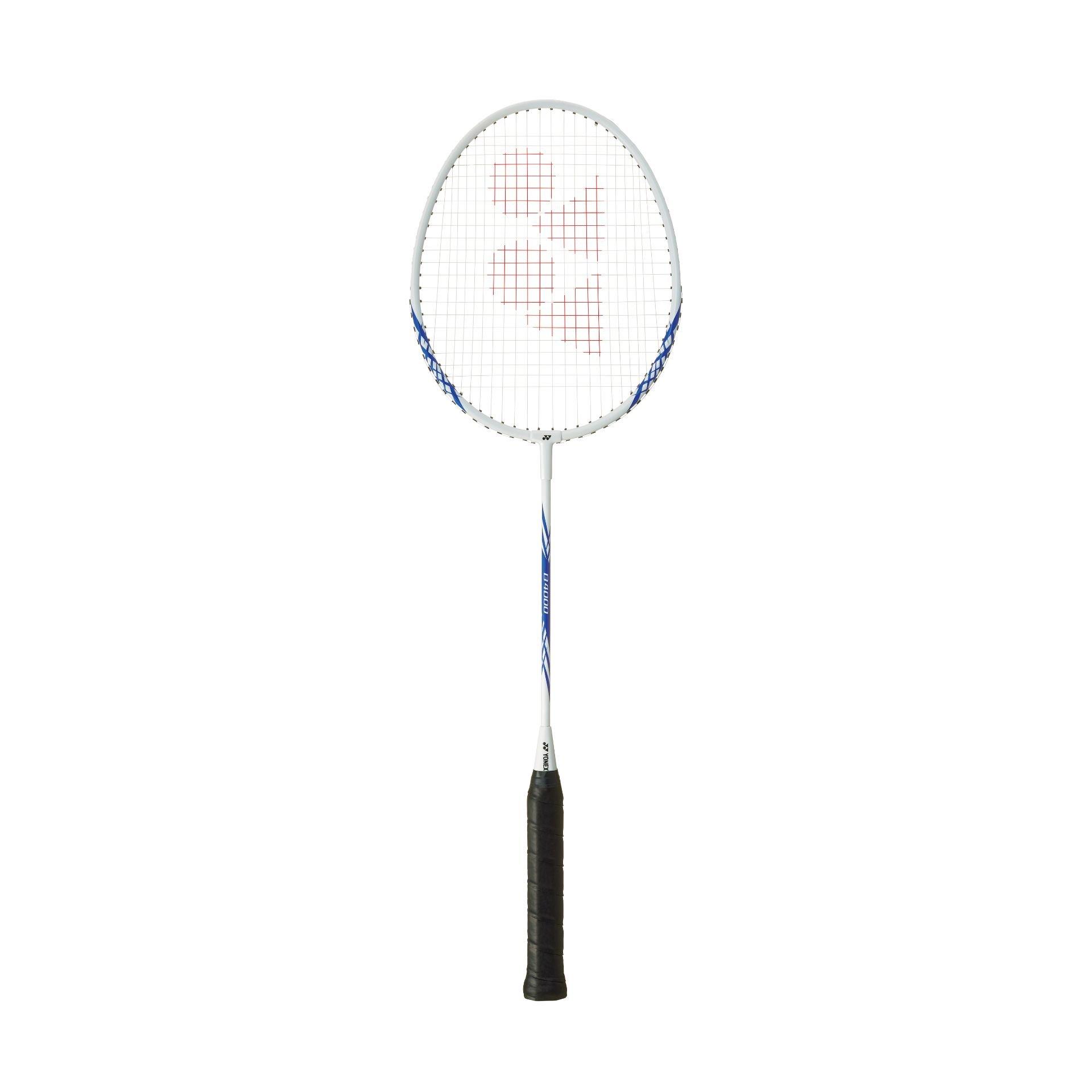 Yonex  B4000 Badminton Racket - White - Adults