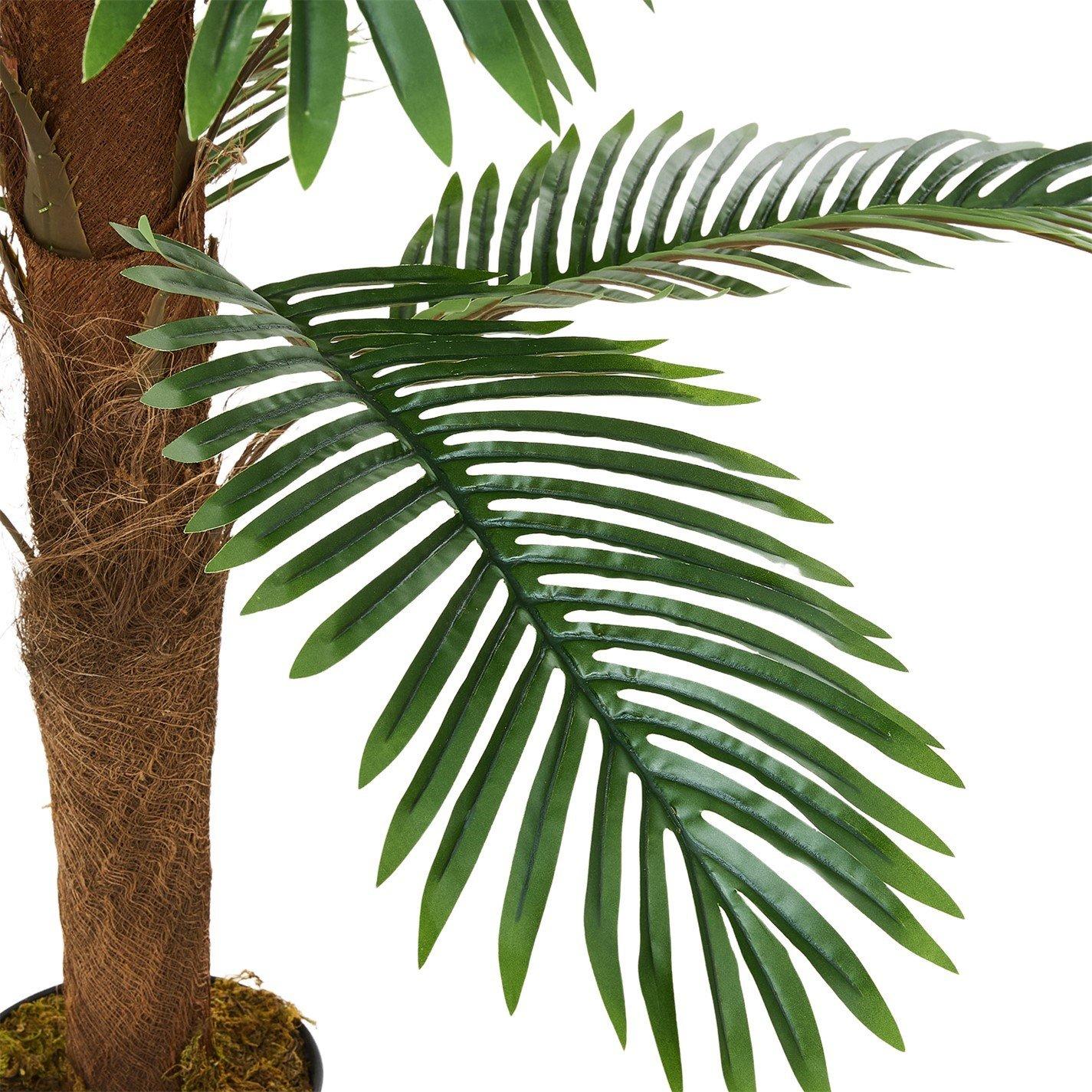 Green - LIFE IDEAS - 160cm Artificial Palm Tree Home Decoration - 6