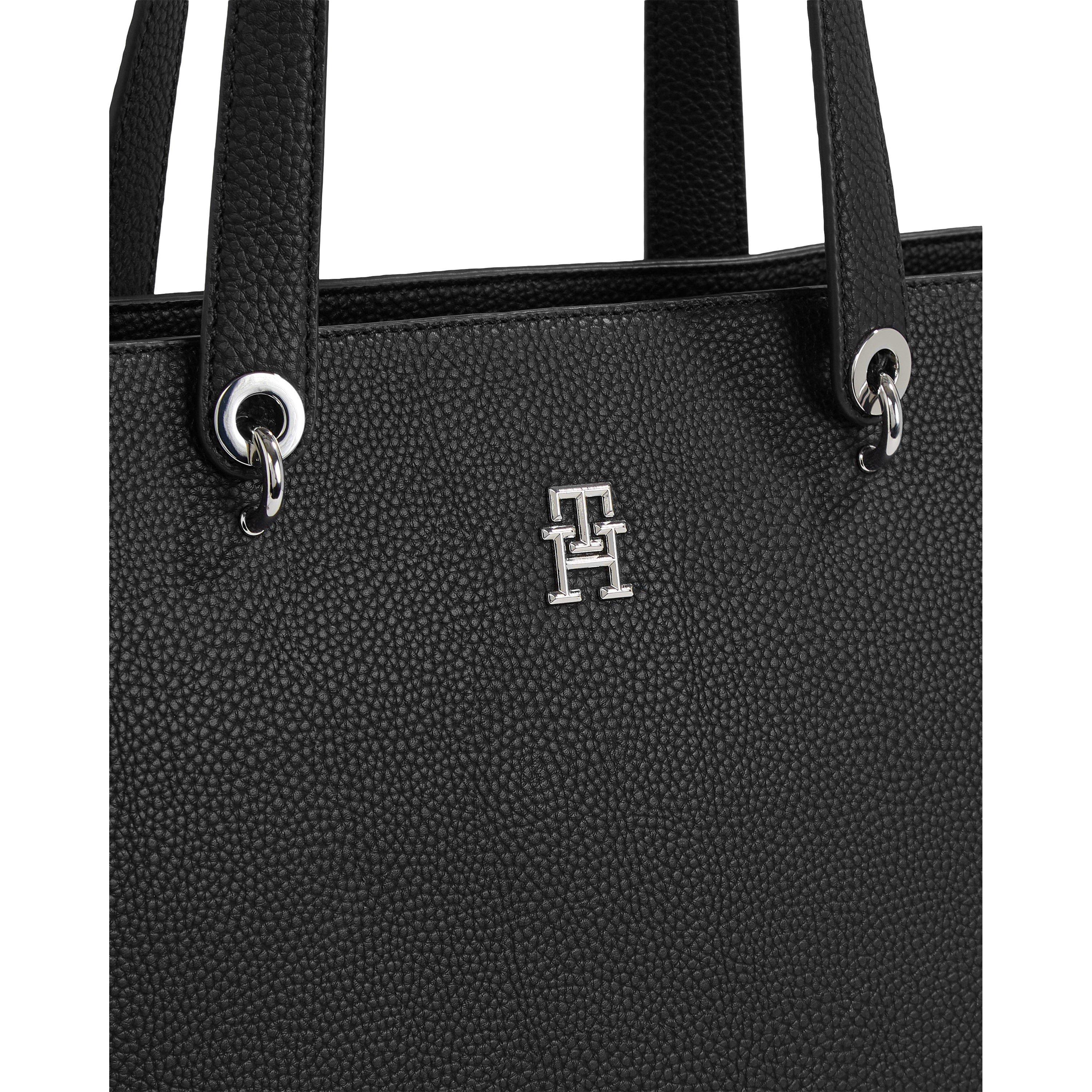 Nero - Tommy Hilfiger - TH Emblem Tote Bag - 2