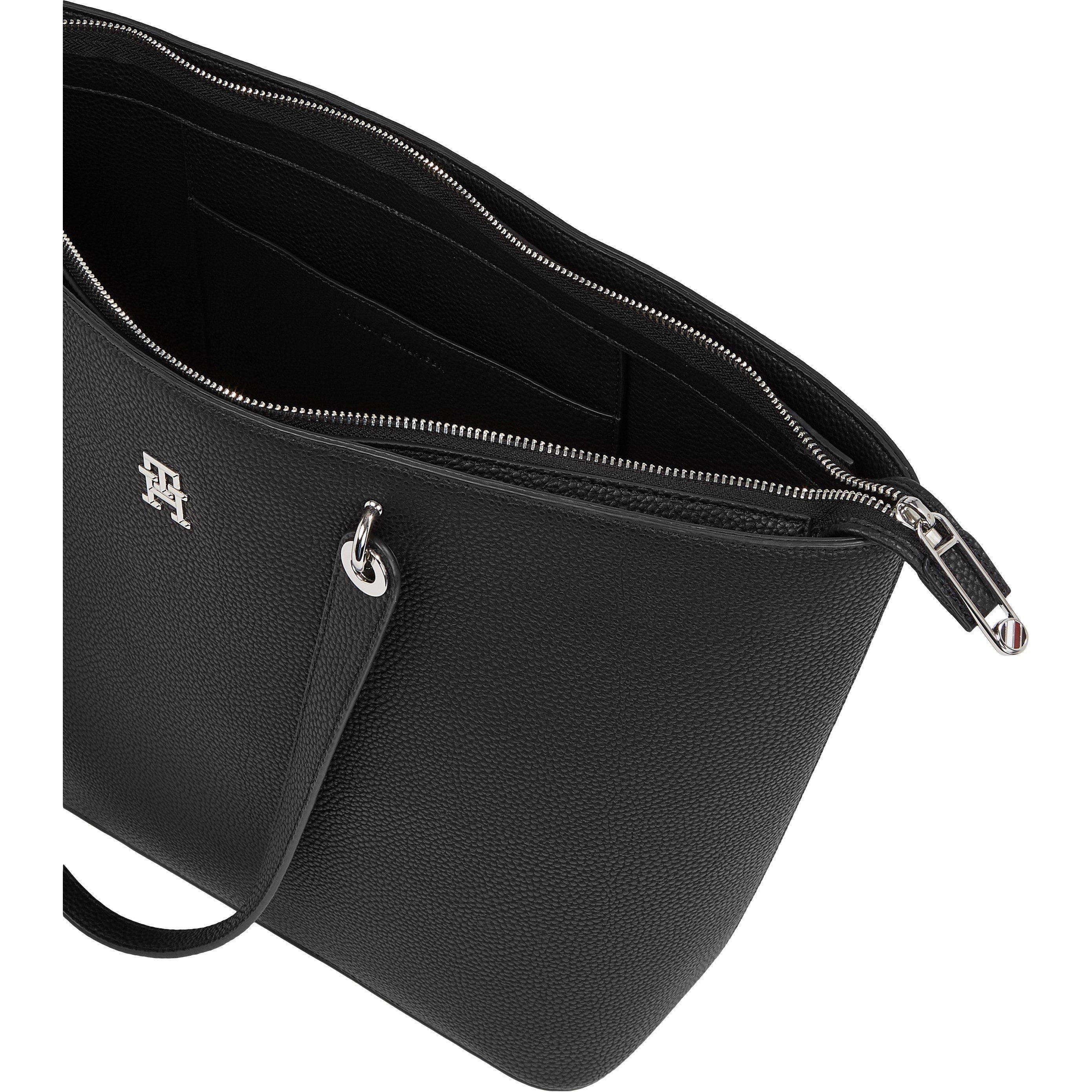 Nero - Tommy Hilfiger - TH Emblem Tote Bag - 3