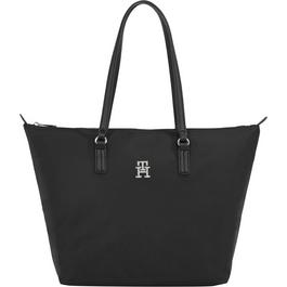 Tommy Hilfiger TH Monogram Plaque Tote Bag