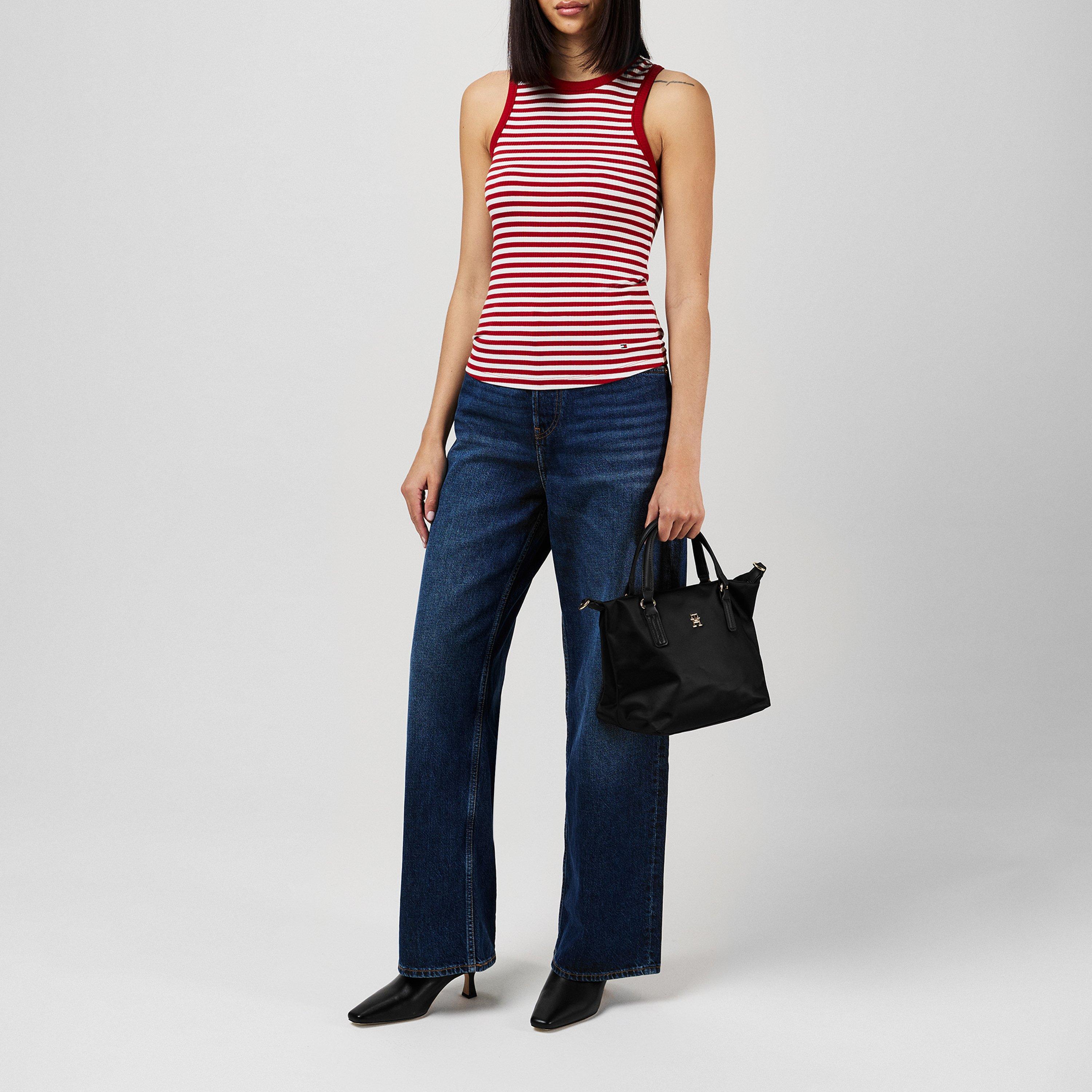 Black - Tommy Hilfiger - Poppy Small Tote - 5