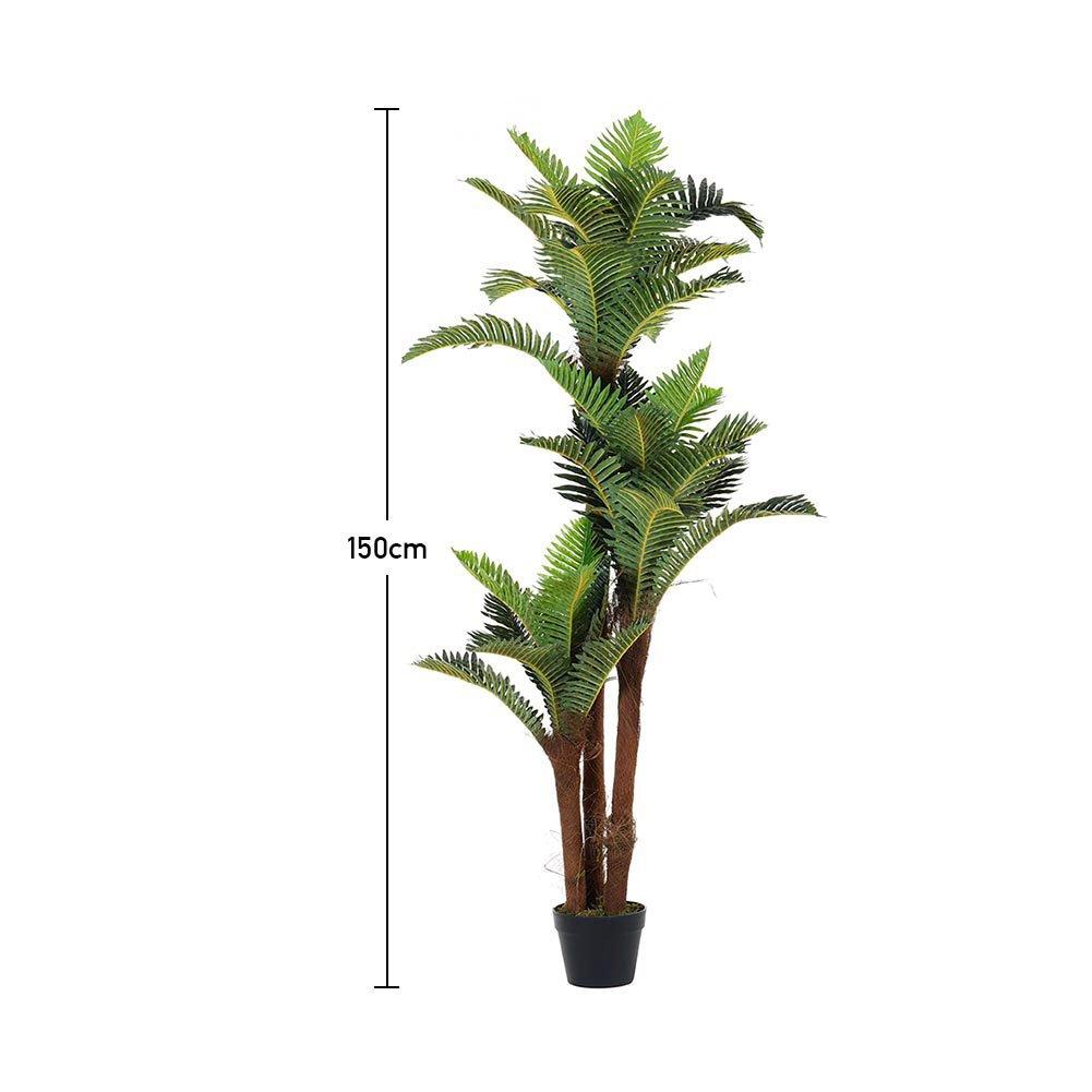 Green - LIFE IDEAS - Artificial Fern Plant for Garden/Office - 7