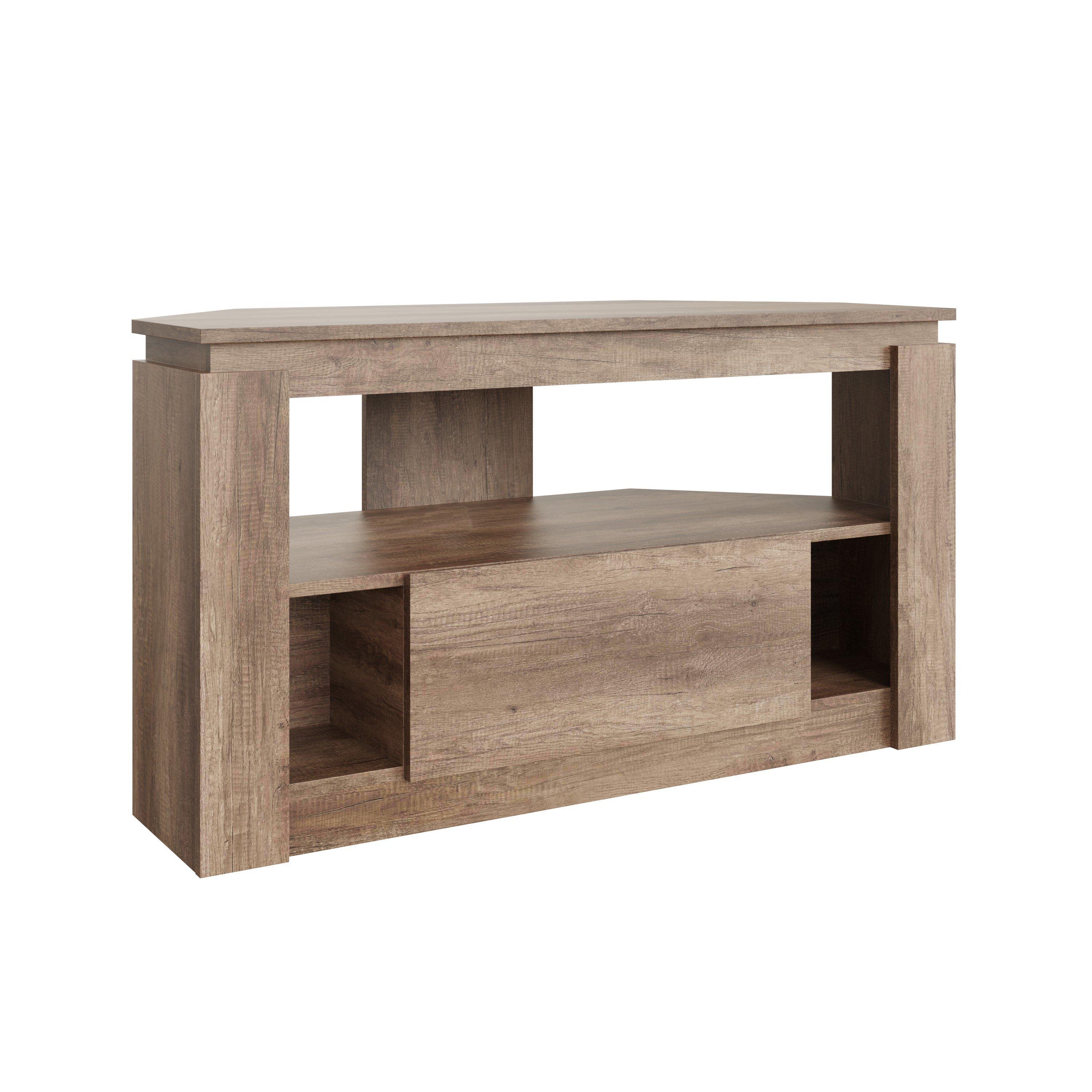 Grey Oak - GFW - Canyon Oak Corner TV Unit - 1