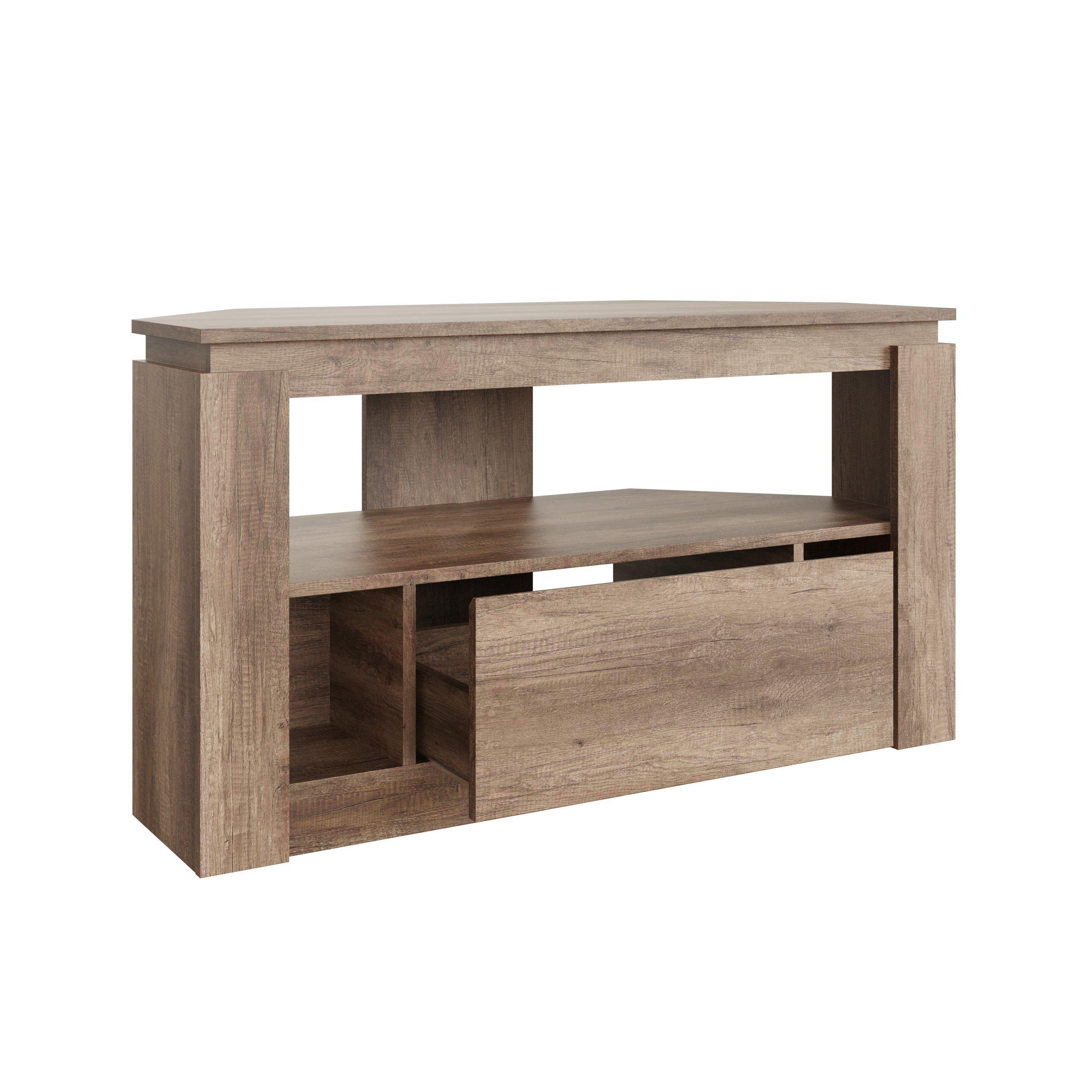 Grey Oak - GFW - Canyon Oak Corner TV Unit - 3