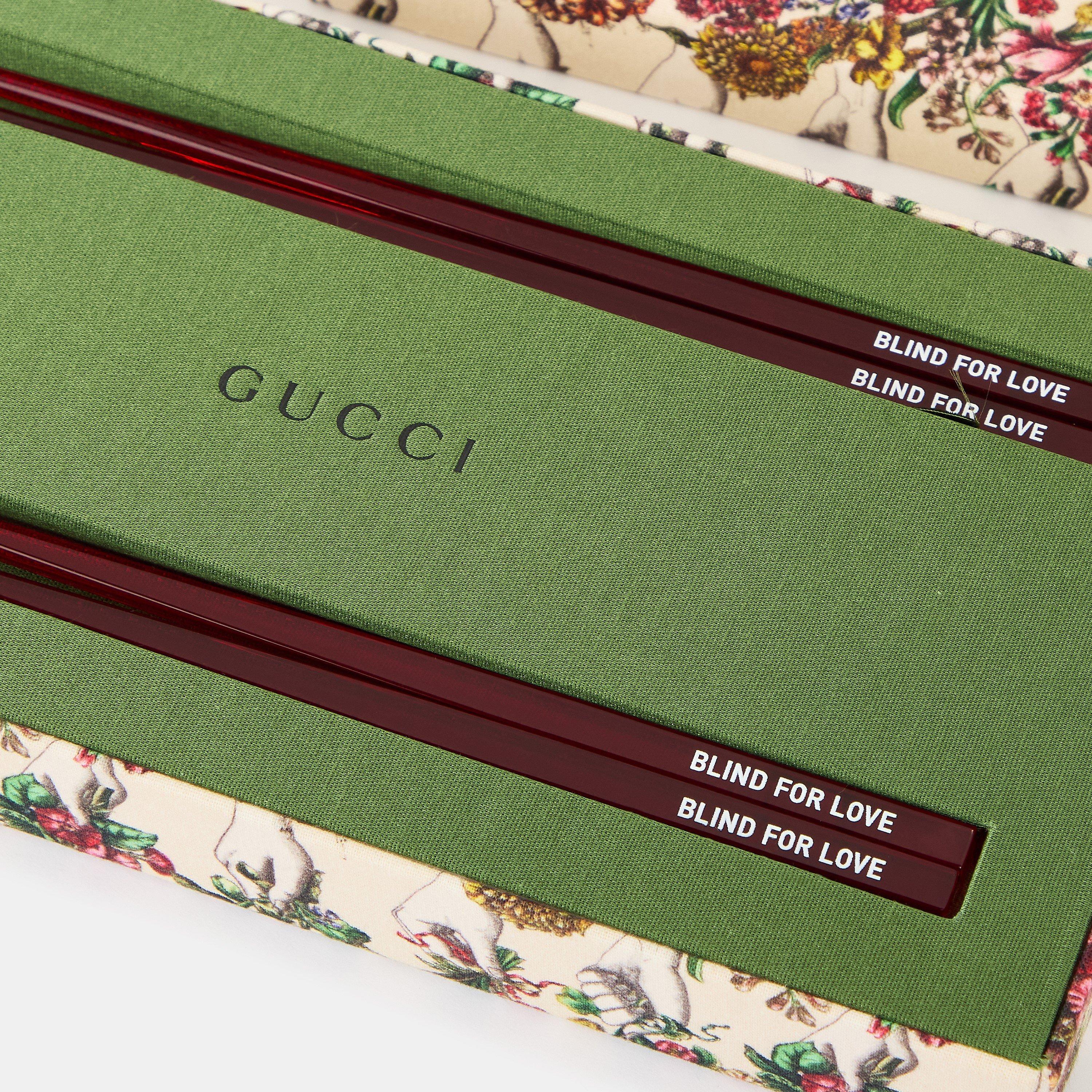 Bge Mlti/Brgndy - Gucci - Pouch - 3