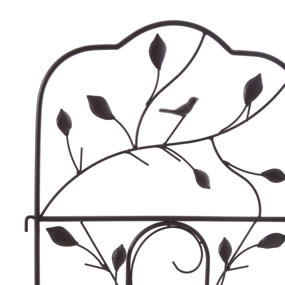 Black - Breeins - 2Pcs Garden Trellis for Climbing Plants - 5