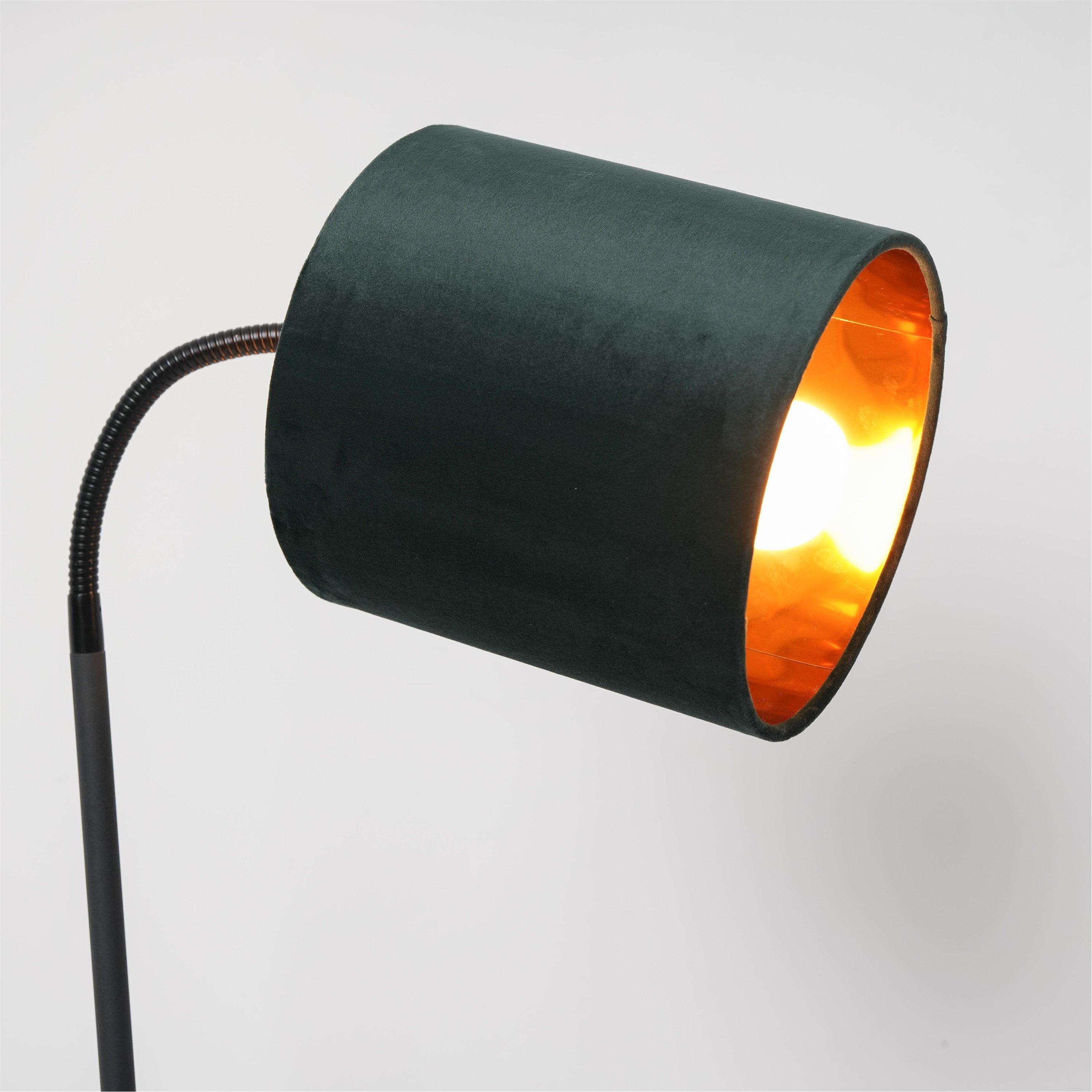 Green - K Living - Hove Floor Lamp with Green Shade - 4