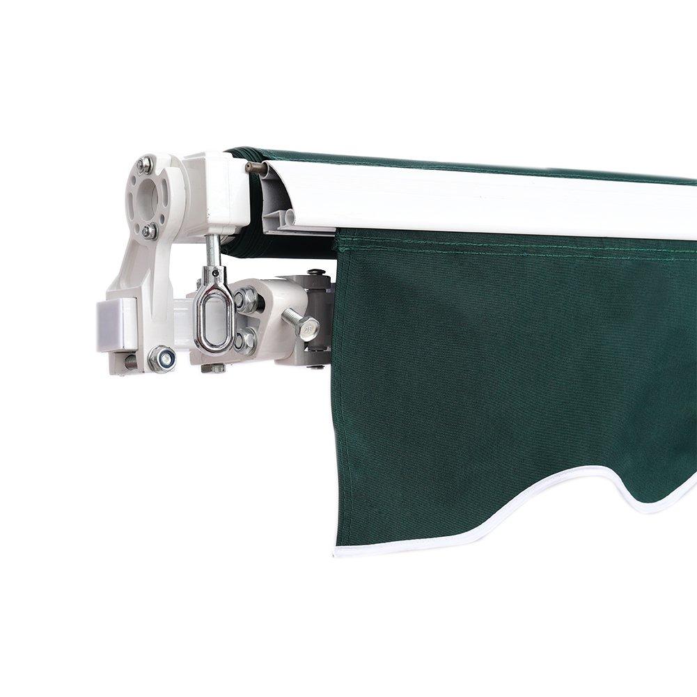 Green - Breeins - 350 x 300cm Retractable Patio Awning Window & Door - 5