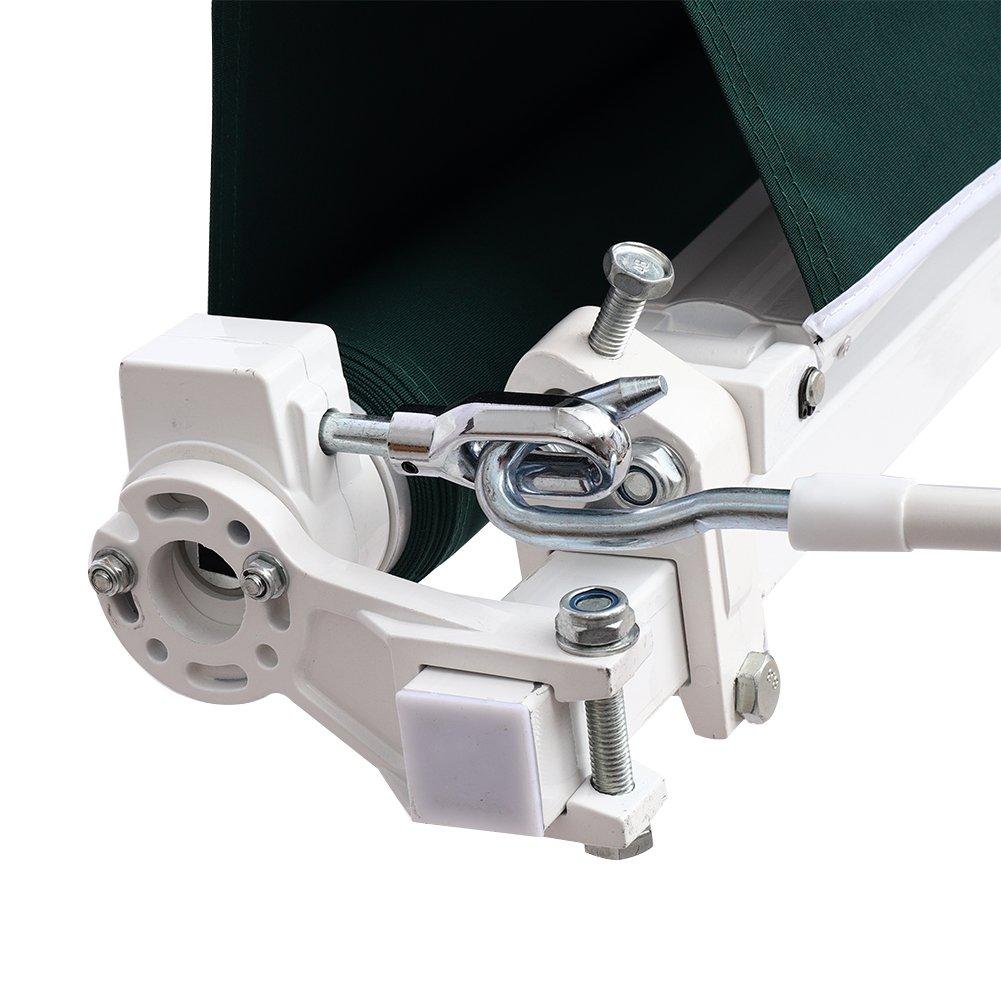 Green - Breeins - 350 x 300cm Retractable Patio Awning Window & Door - 7