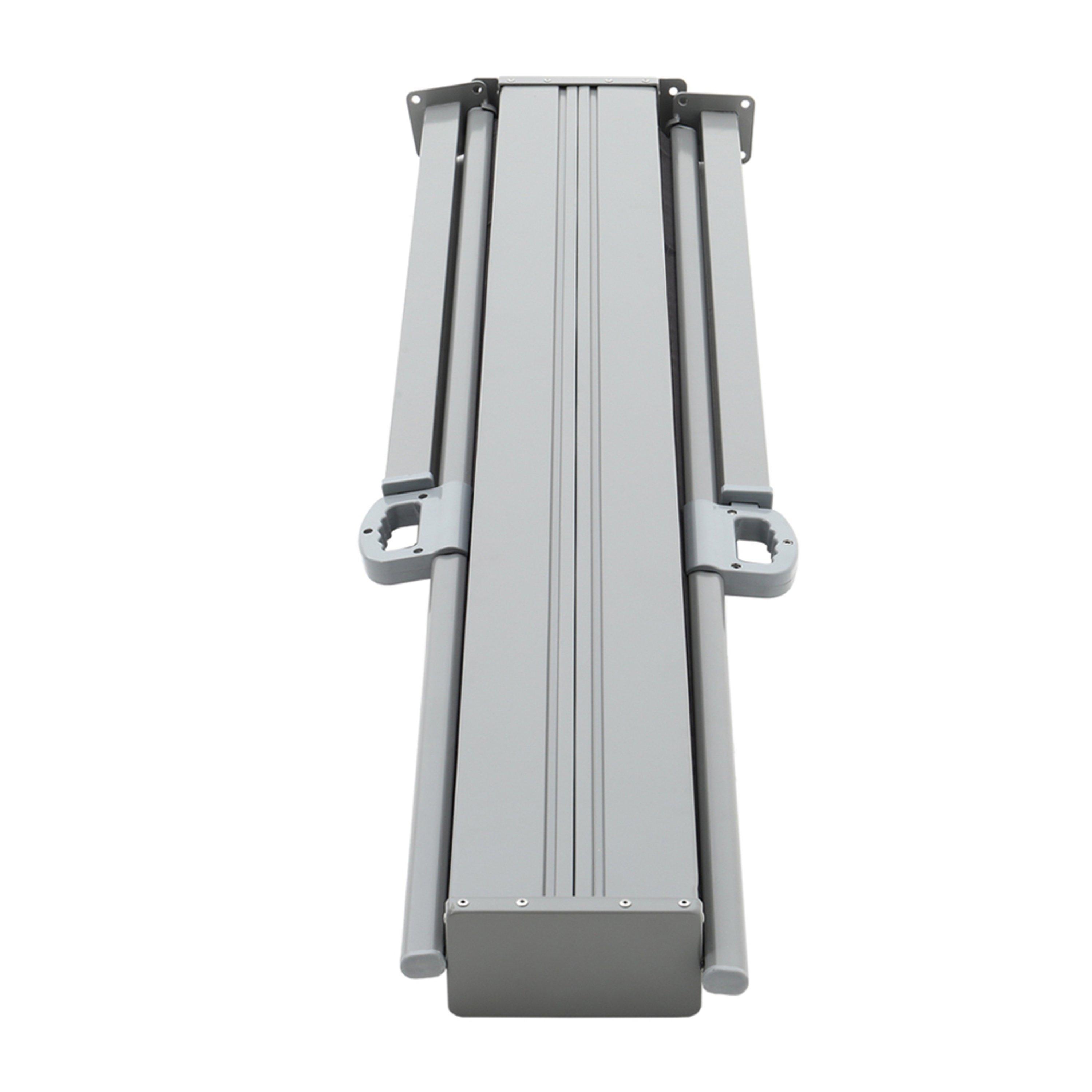 Grey - Breeins - Outdoor Retractable Privacy Side Awning - 7